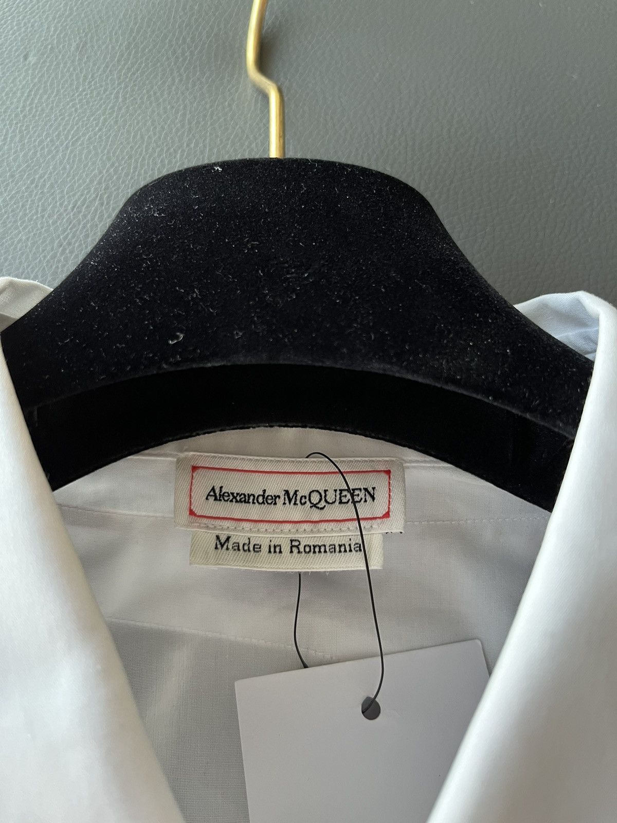 Alexander McQueen × MCQ × McQ Alexander McQueen Brand New Alexander McQueen Super Runway Shirt RARE Size US L / EU 52-54 / 3 - 22 Thumbnail
