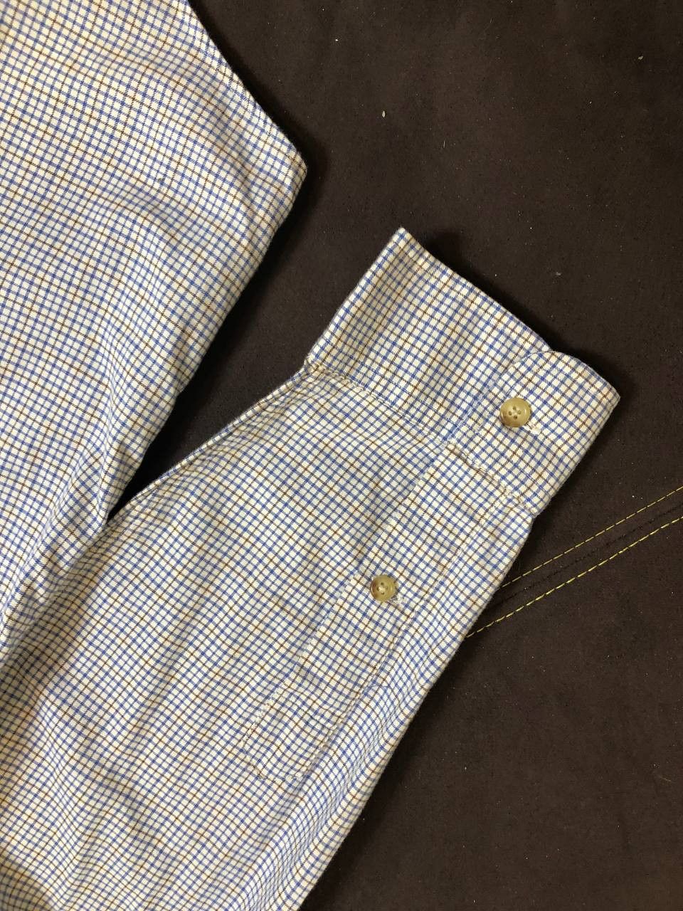 Polo Ralph Lauren VINTAGE Ralph Lauren Checkered Shirt Adult Size US L / EU 52-54 / 3 - 9 Thumbnail