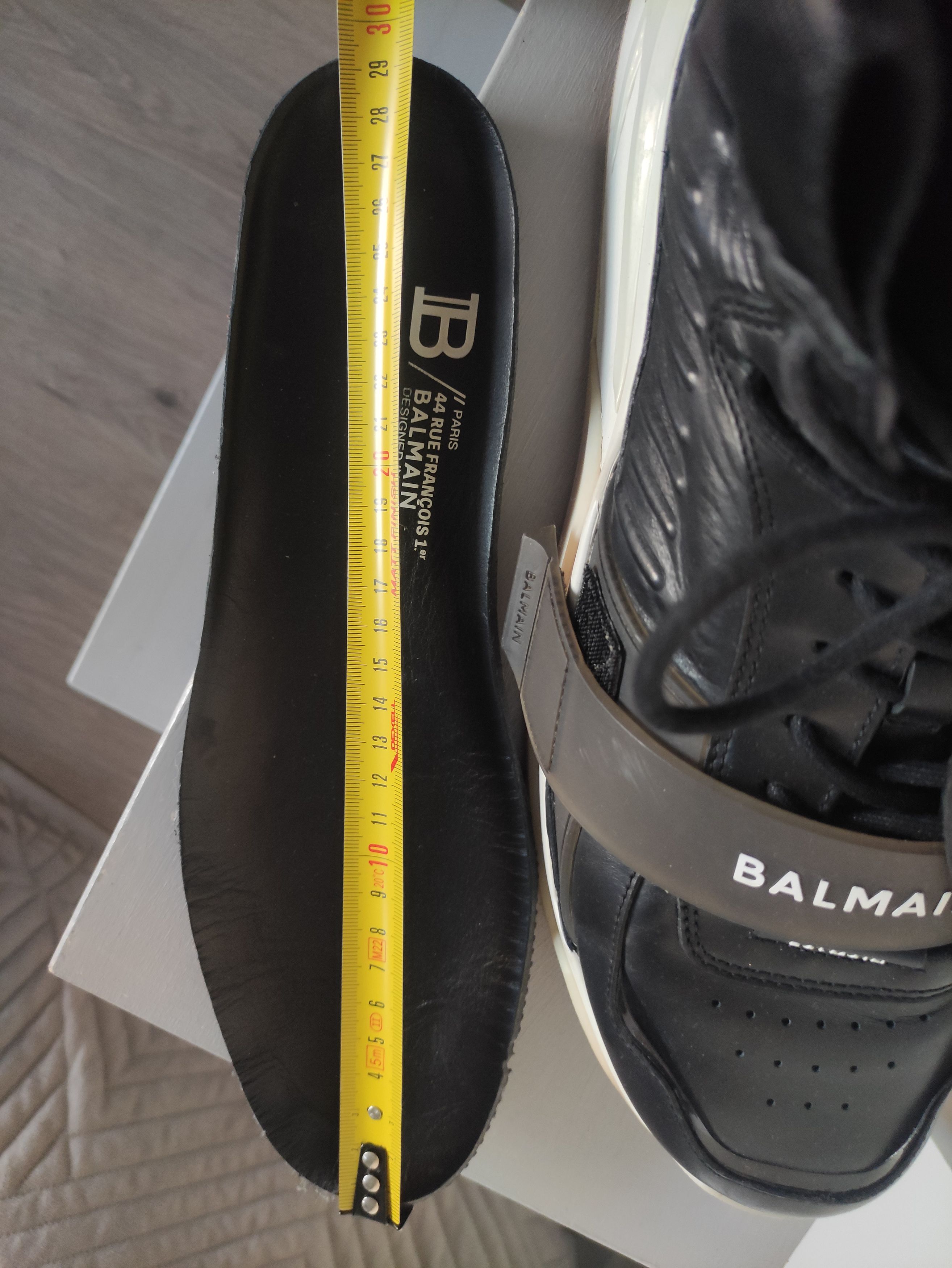 Balmain Balmain High Top Sneakers Size US 11 / EU 44 - 8 Thumbnail