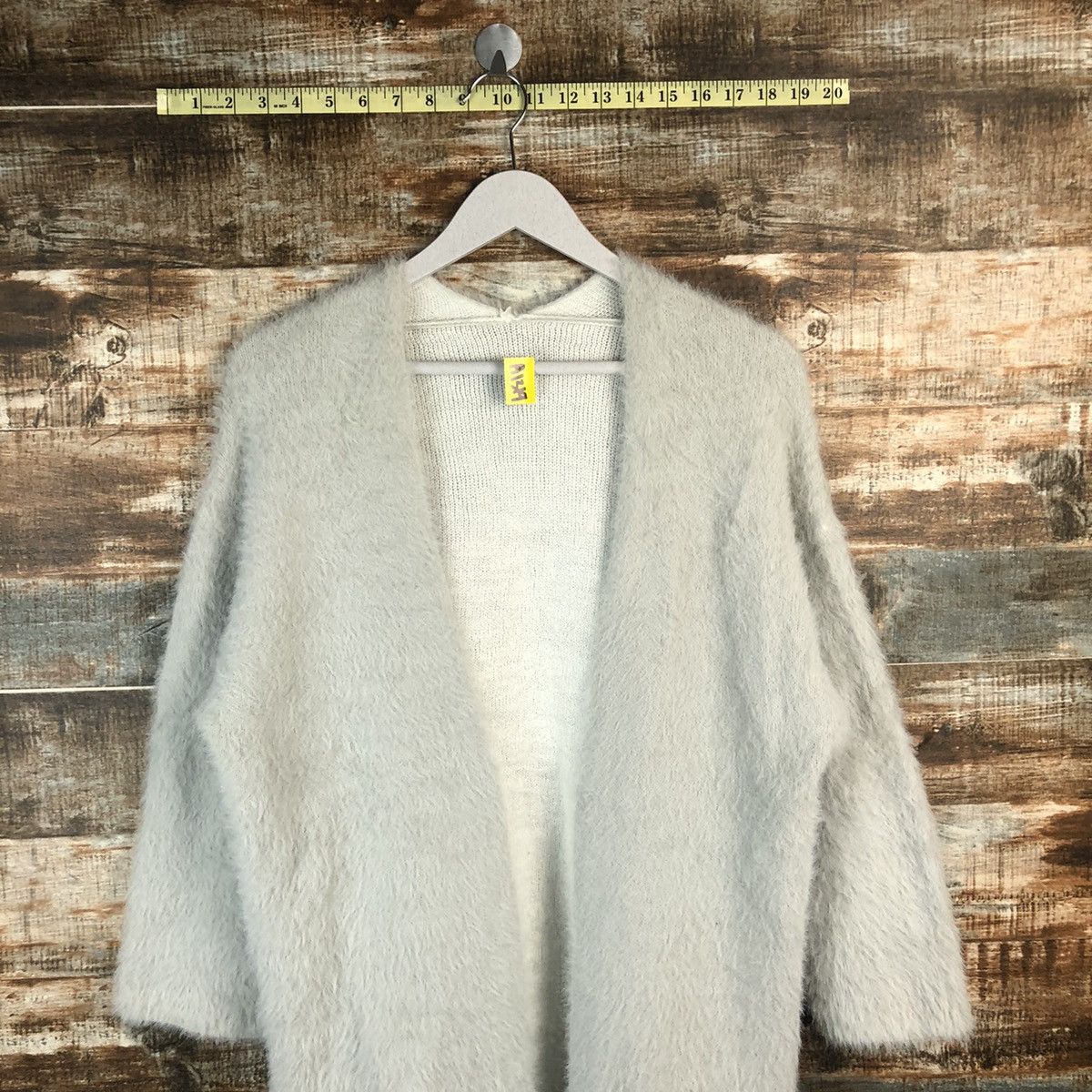 Homespun Knitwear × Japanese Brand Rope Picnic Grey Cardigan Knitwear #A1319 Size L / US 10 / IT 46 - 2 Thumbnail