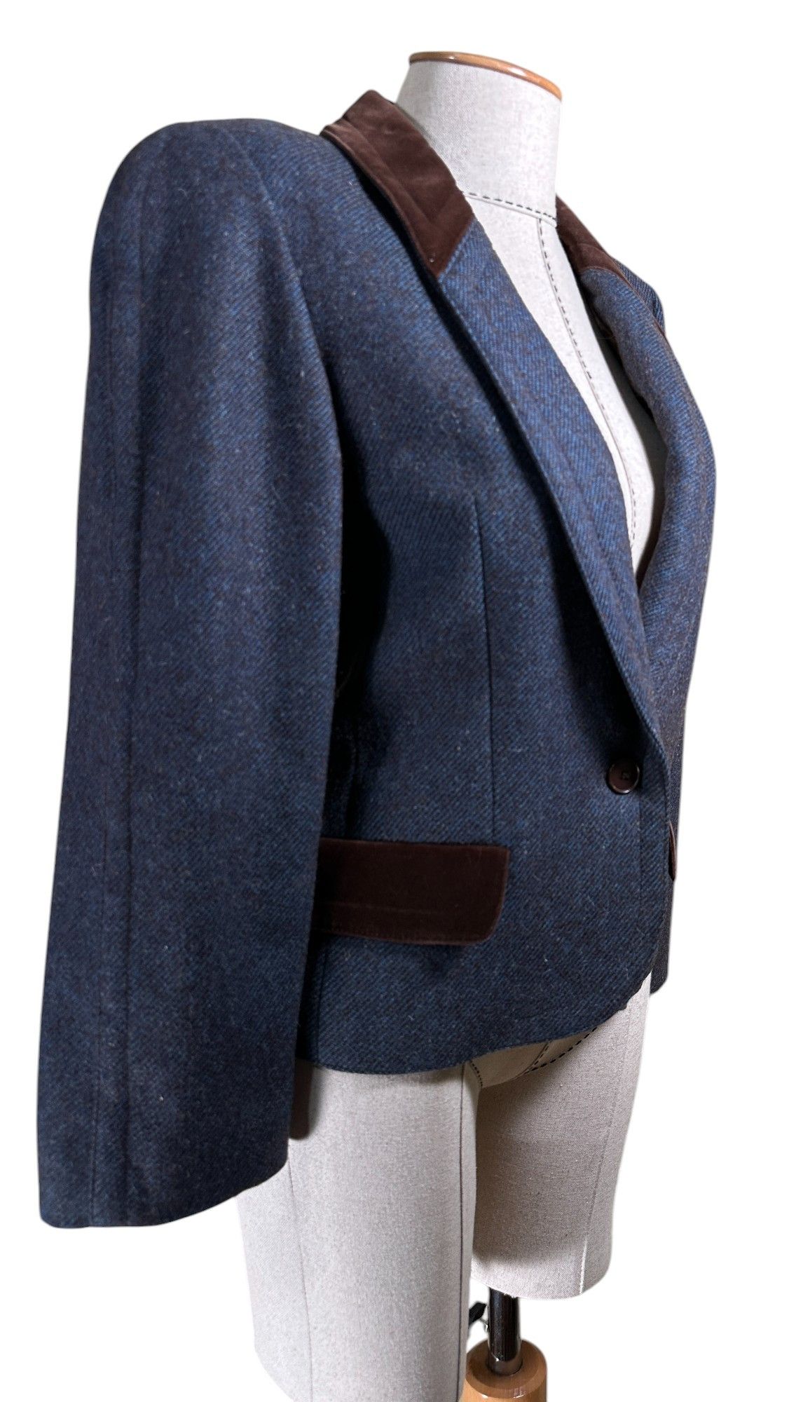 Escada Wool blazer in blue Size XS / US 0-2 / IT 36-38 - 2 Thumbnail