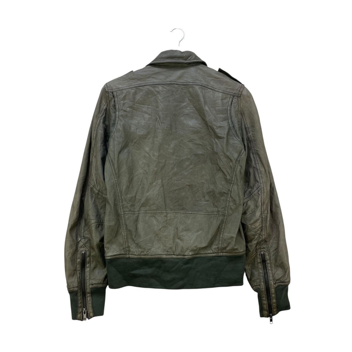 Diesel 💥 Vintage Diesel Lamb leather jacket Size US M / EU 48-50 / 2 - 2 Thumbnail