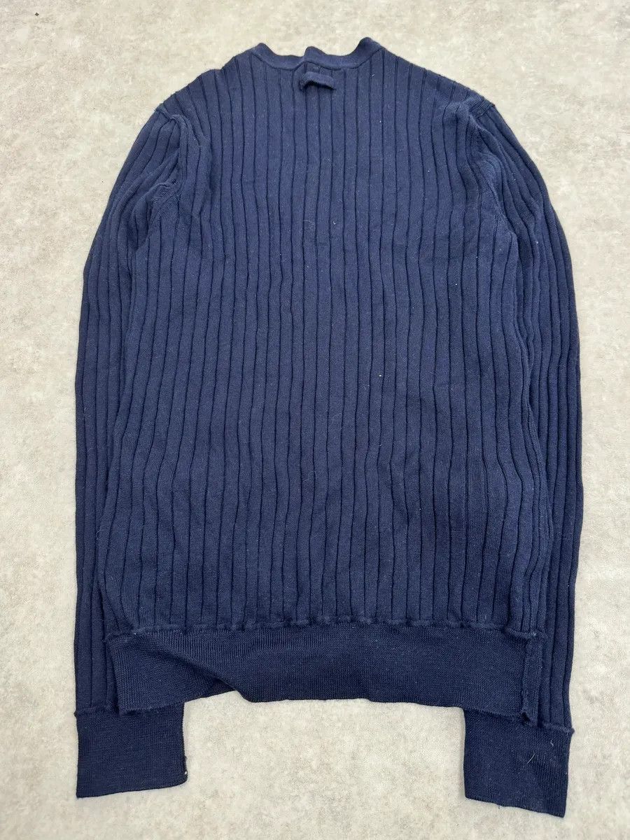 Dolce & Gabbana 2000s Dolce & Gabbana Navy Wool Cardigan Size US M / EU 48-50 / 2 - 7 Thumbnail