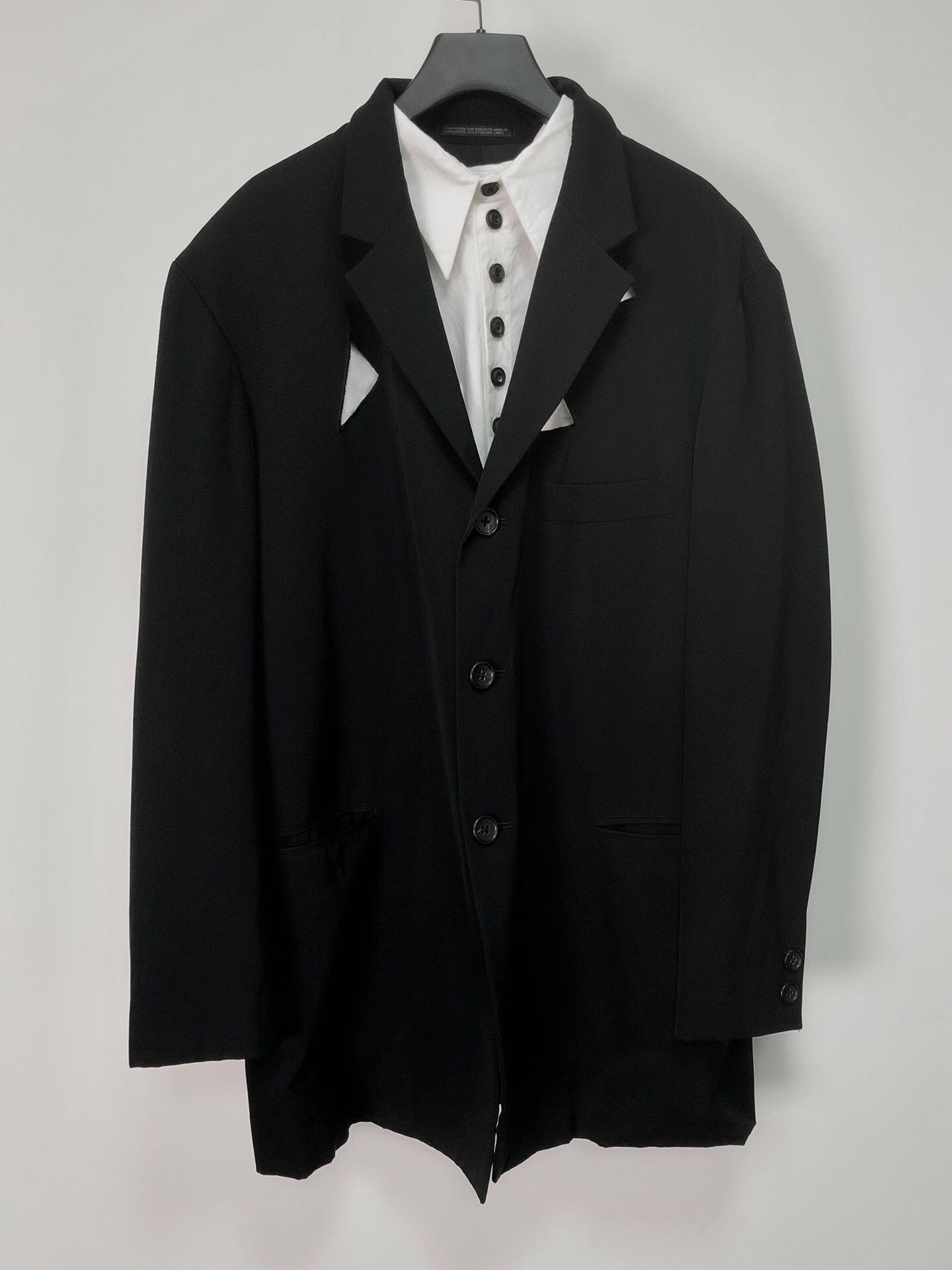 Yohji Yamamoto yohji yamamoto 92ss hollow triangle coat Size US S / EU 44-46 / 1 - 1 Thumbnail