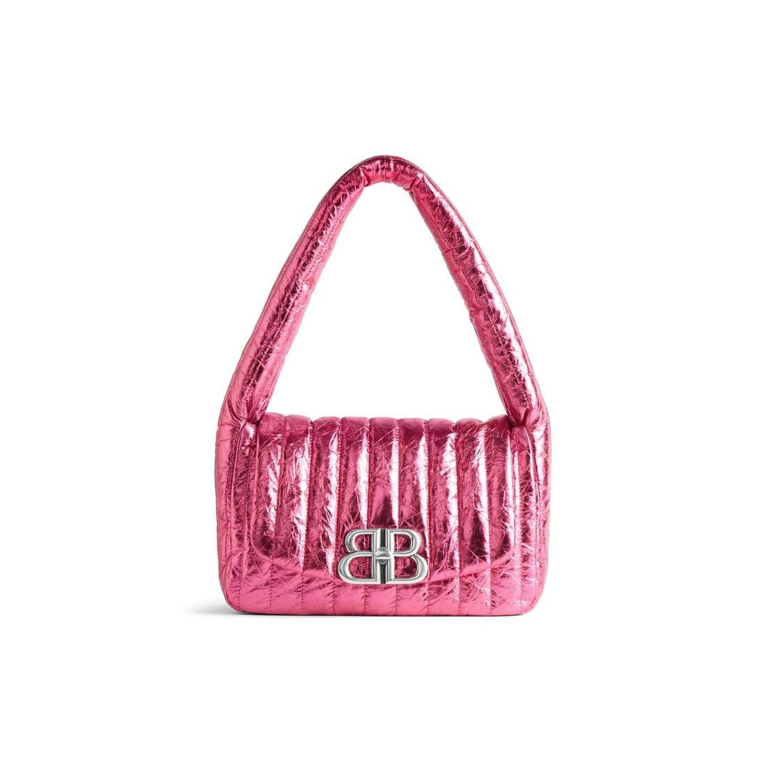 Balenciaga o1mt1gz0125 Size: OS / Monaco Small Sling Bag Metallized Size ONE SIZE - 1 Thumbnail