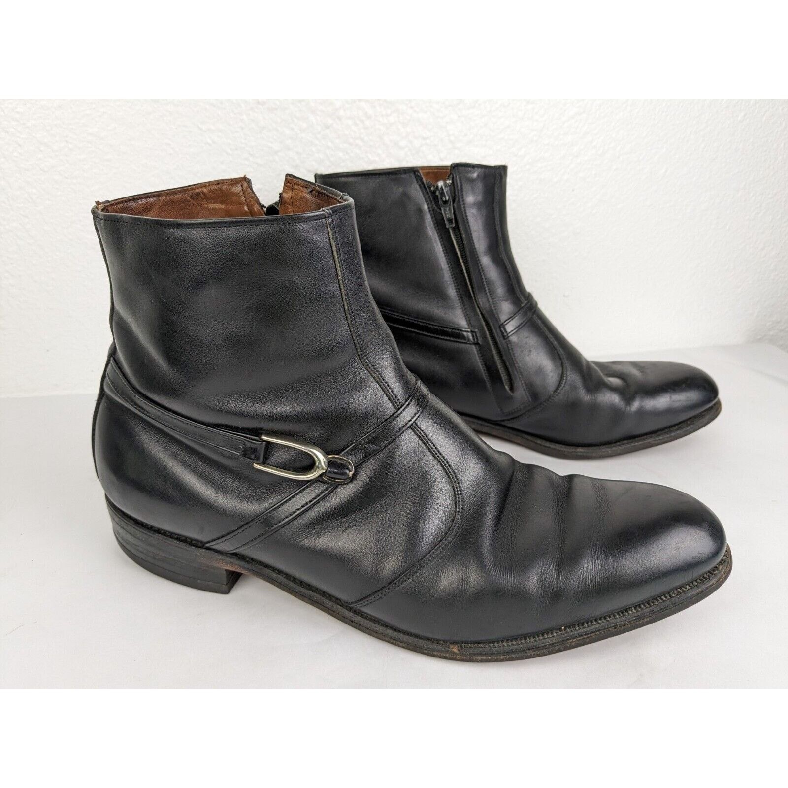 Allen Edmonds Vtg Allen Edmonds Hawthorne Chelsea Boots 10.5 C Made In USA Size US 10.5 / EU 43-44 - 2 Thumbnail