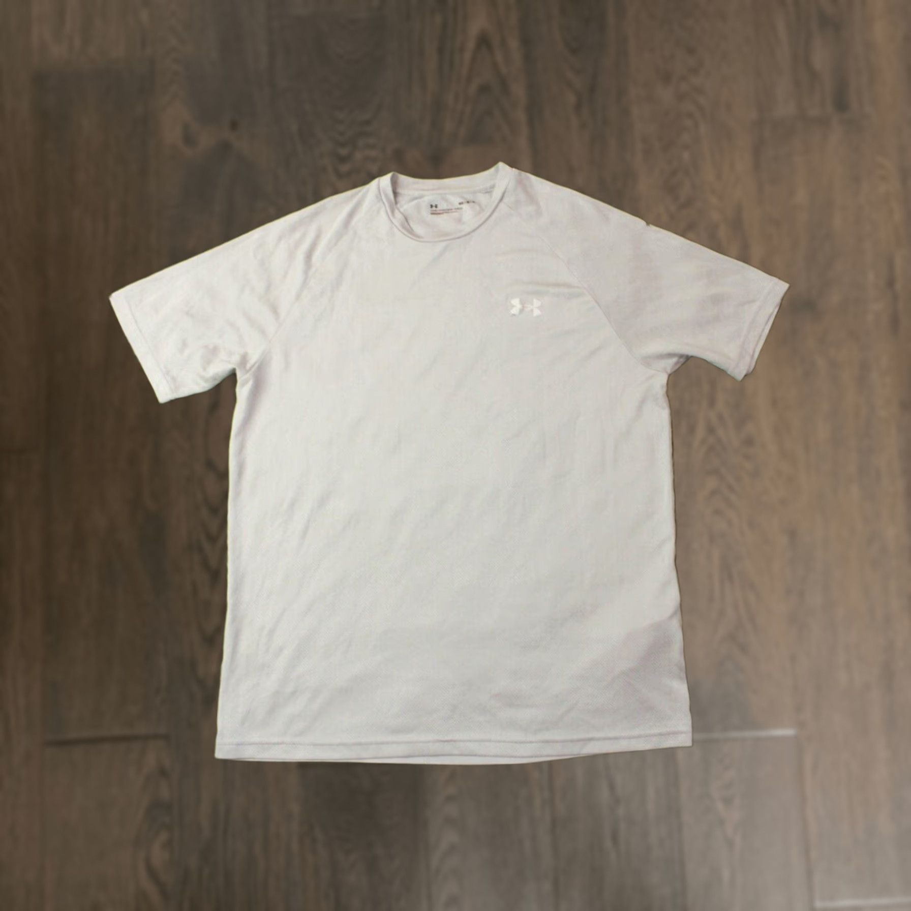 Under Armour Under Armour Shirt Men's T-Shirt Jersey Gray 2022 100% Polyester Short Sleeve Classic Size M Casual Size US M / EU 48-50 / 2 - 1 Thumbnail