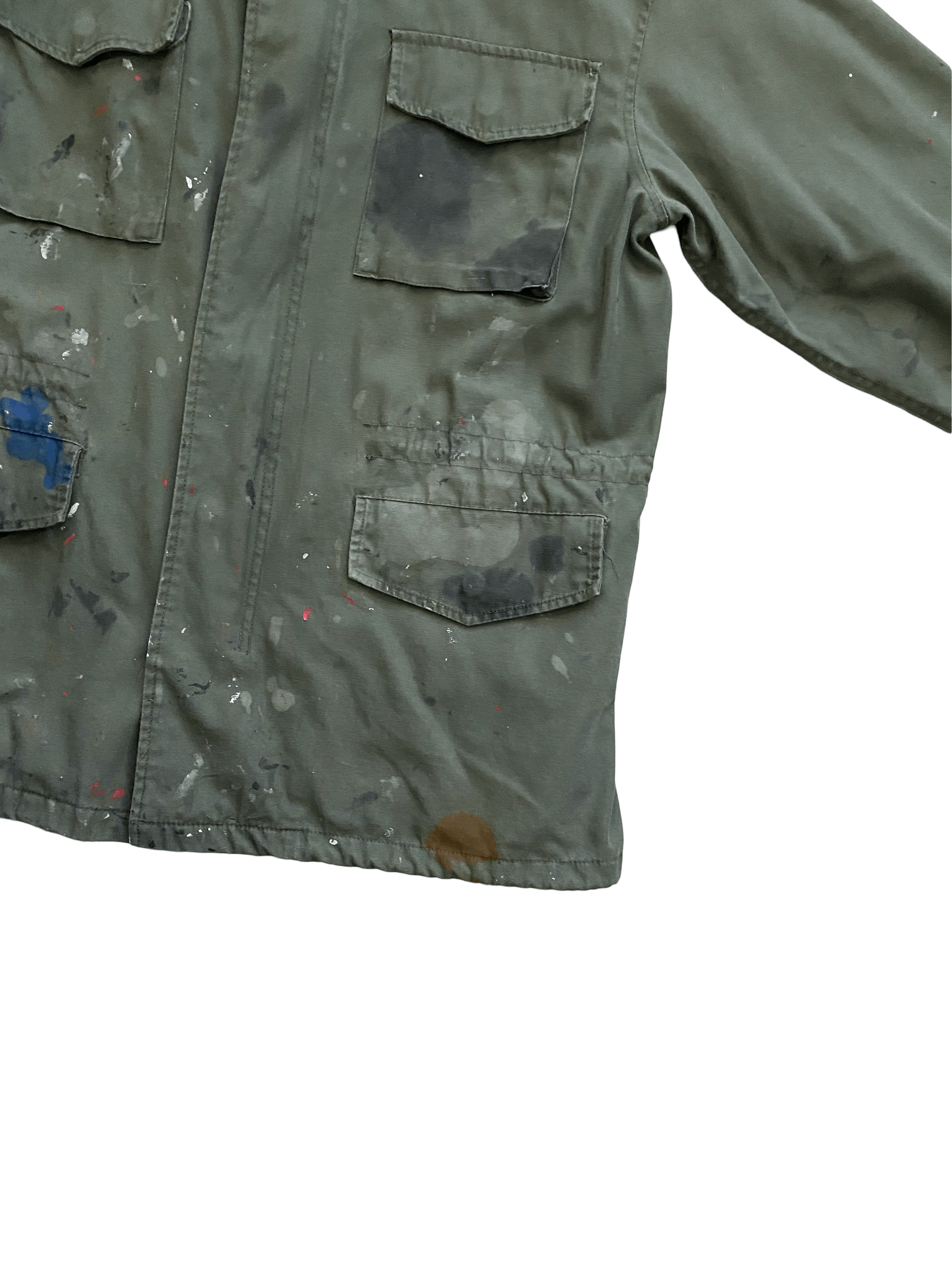 Vintage Army Fatigue Jacket Size US M / EU 48-50 / 2 - 4 Thumbnail