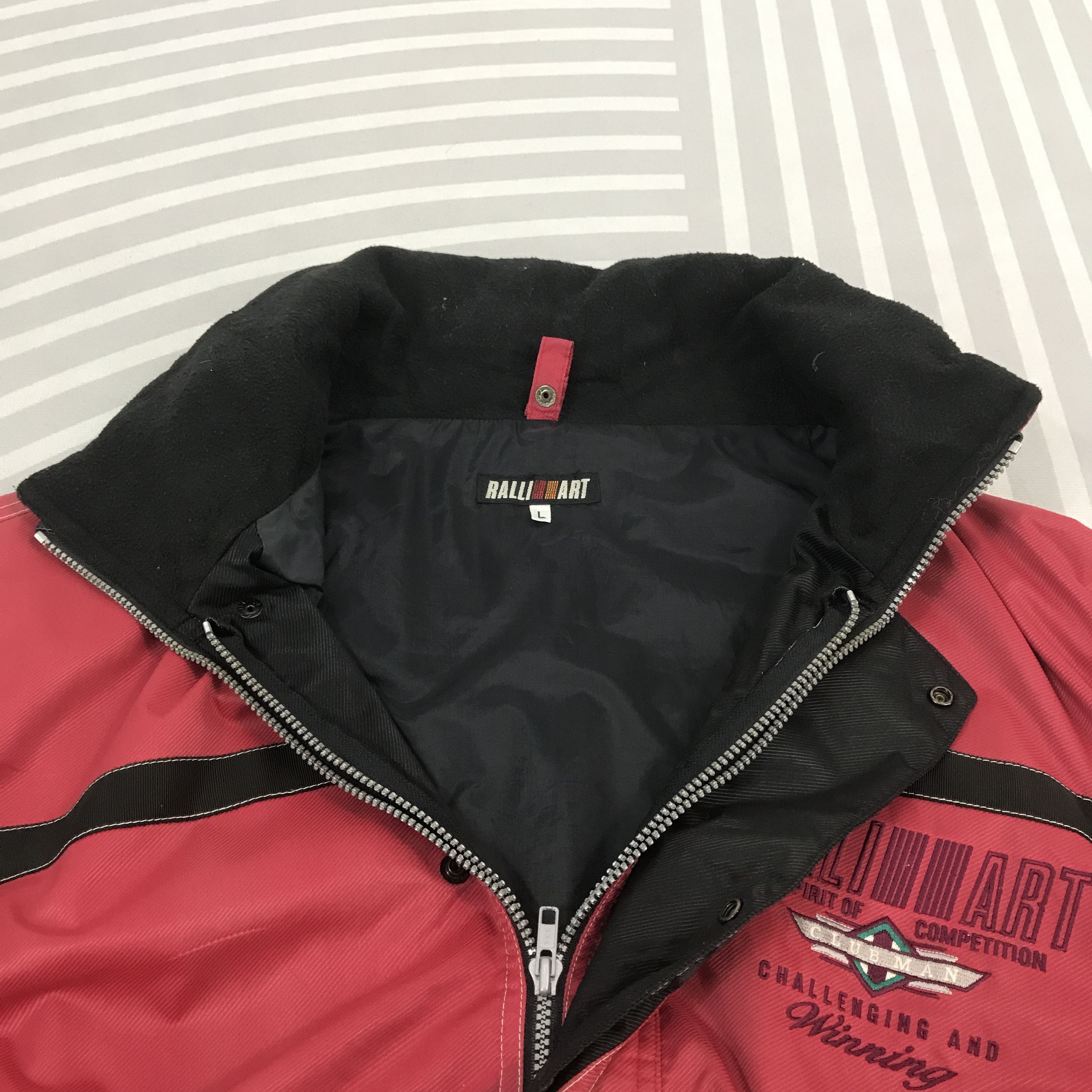 Japanese Brand × Vintage Vintage Ralliart Mitsubishi Racing Jacket Size US L / EU 52-54 / 3 - 6 Thumbnail