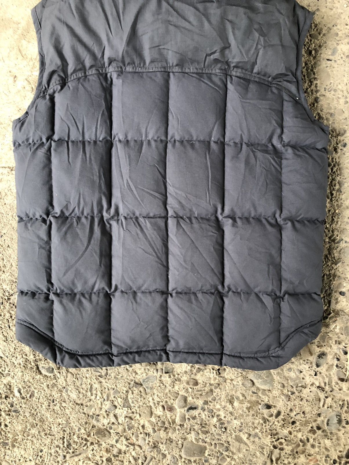 Nike × Vintage Y2k Vintage Nike Grey Vest Swoosh Logo Puffer Size US S / EU 44-46 / 1 - 10 Thumbnail
