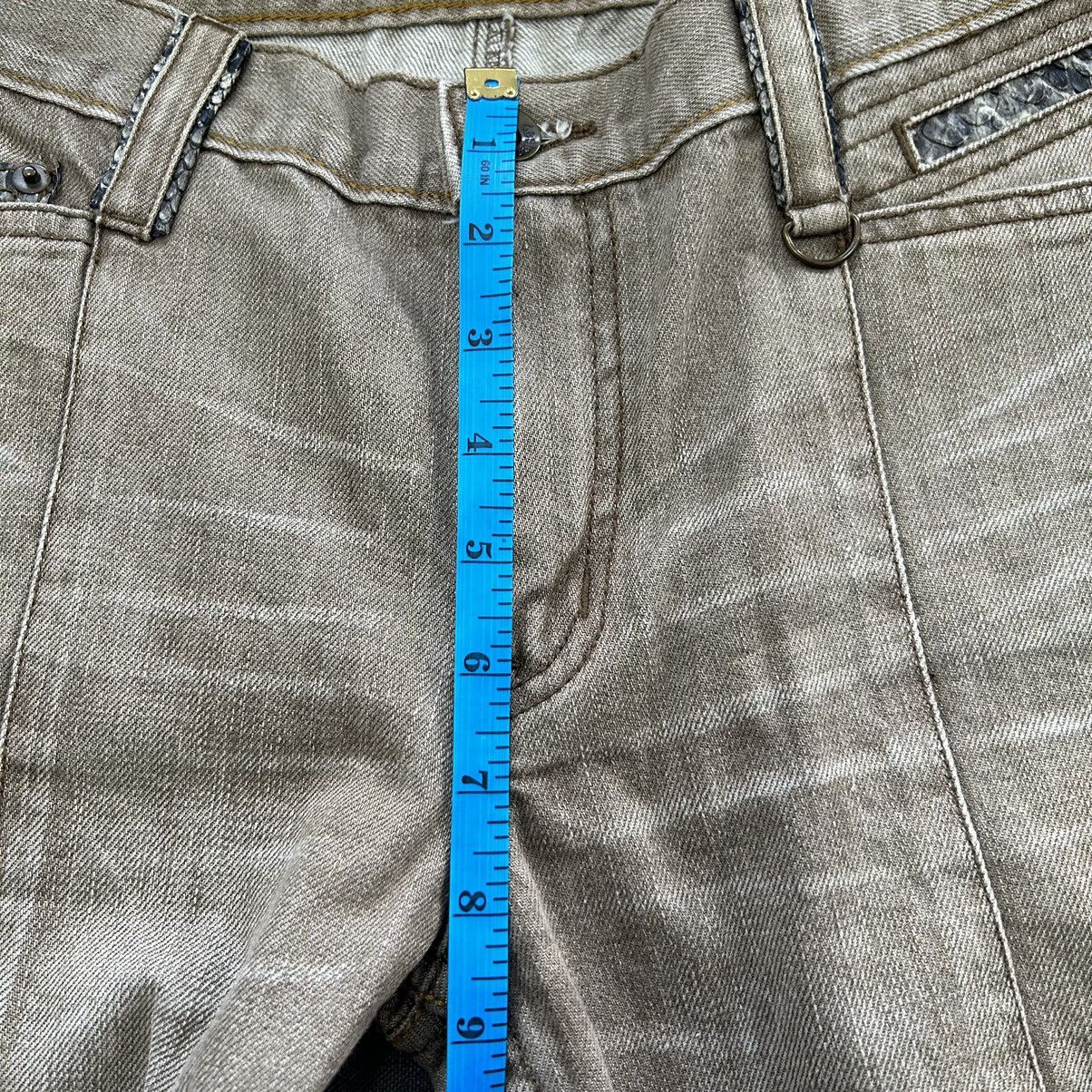 14th Addiction Snake Punk Semantic Design Pants Size US 31 - 20 Thumbnail