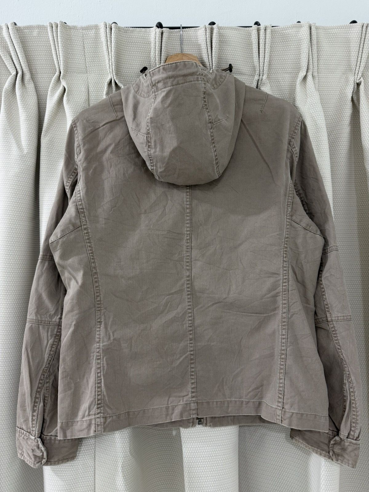 Japanese Brand Uniqlo Original Garment Military Zipper Jacket Hoodie Size US L / EU 52-54 / 3 - 9 Thumbnail