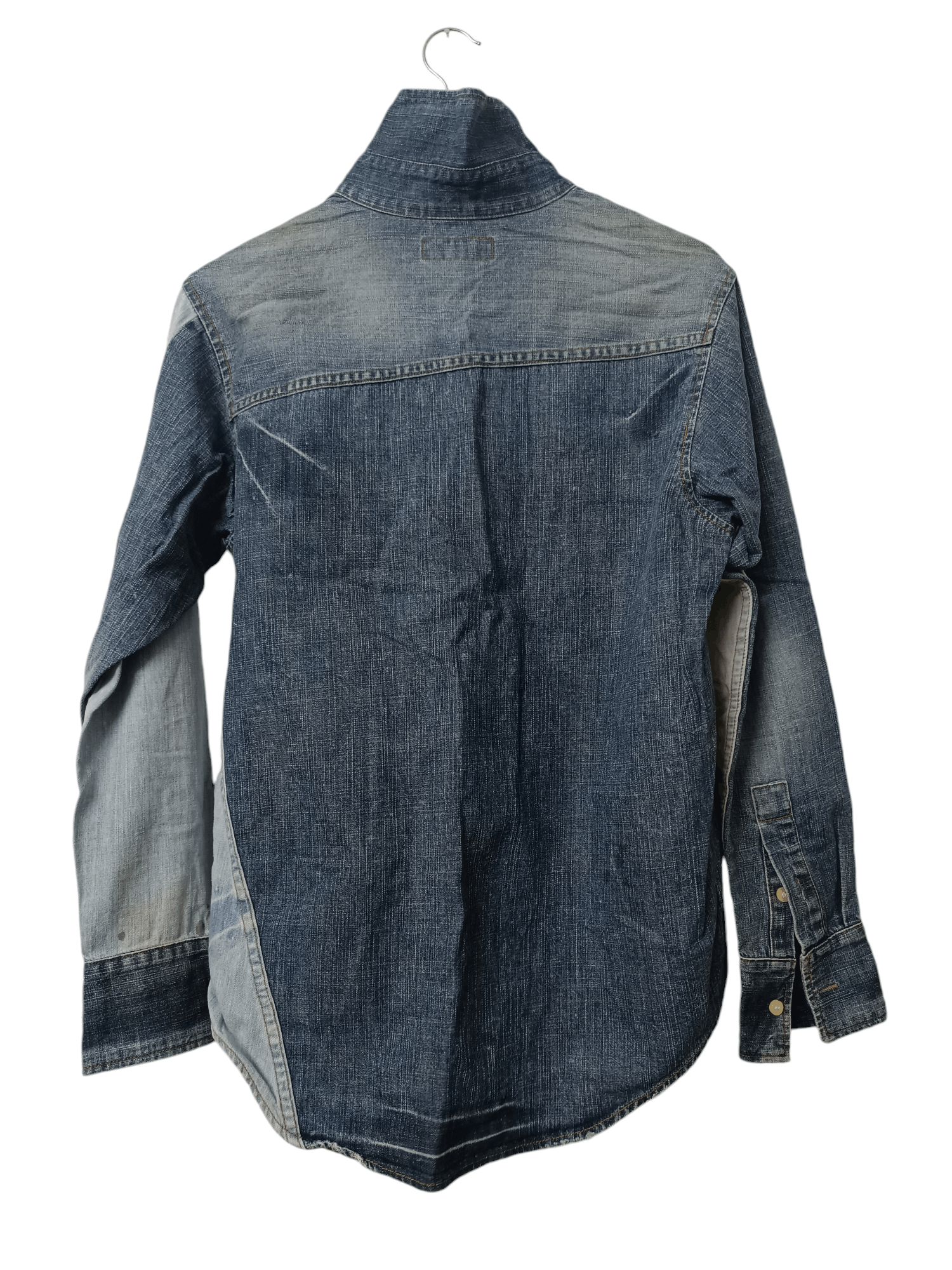 Japanese Brand Johnbull Kojima Japan denim shirt Size US M / EU 48-50 / 2 - 2 Thumbnail