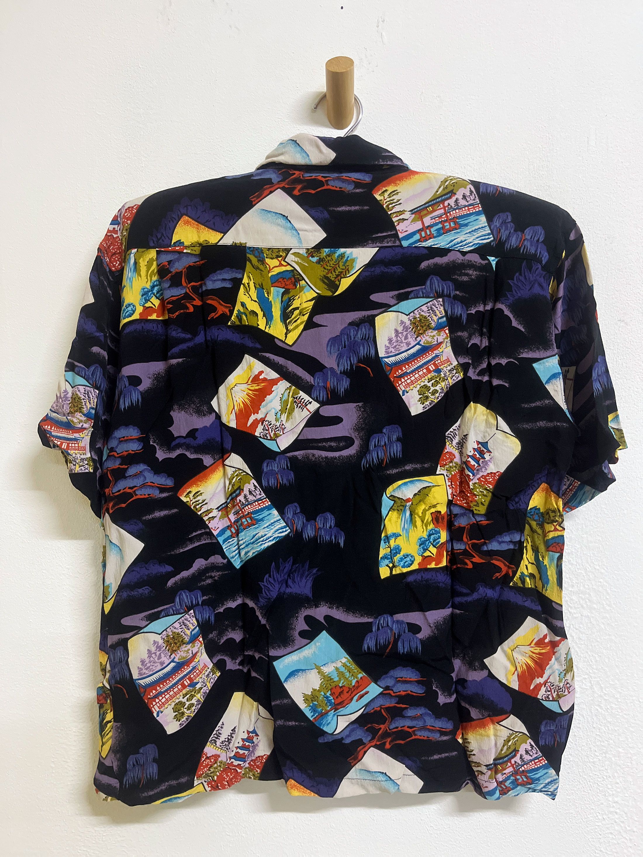 Japanese Brand Vintage Glove House Hawaiian Hawaii Short Sleeve Surf Size US M / EU 48-50 / 2 - 3 Thumbnail
