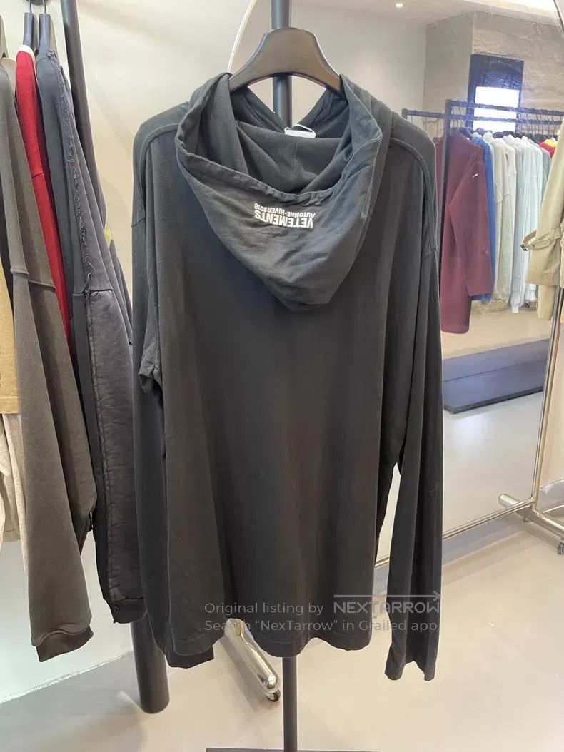 Vetements Vetements Titanic Pattern Hooded Sweatshirt - Black Size US S / EU 44-46 / 1 - 4 Thumbnail