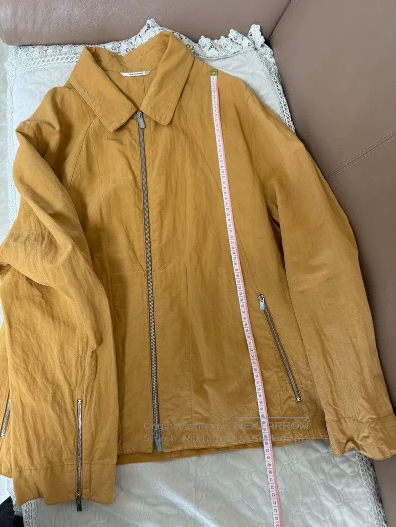 Hermes Hermes Linen Jacket Size US L / EU 52-54 / 3 - 5 Thumbnail