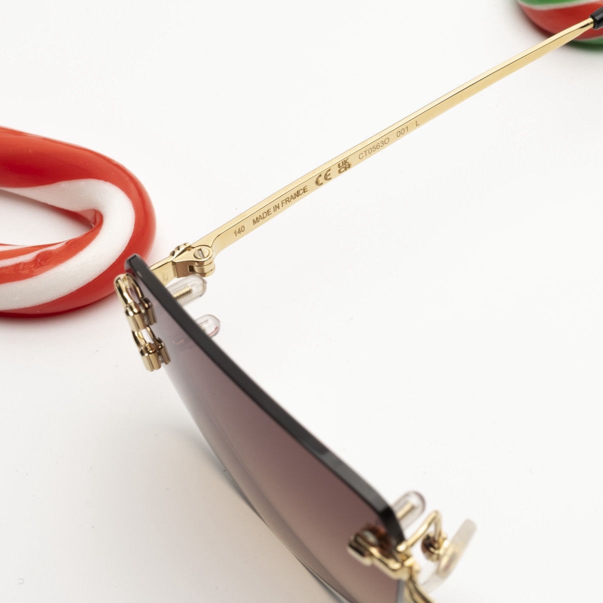 Cartier CARTIER CT0563O 001 SUNGLASSES Size ONE SIZE - 3 Thumbnail