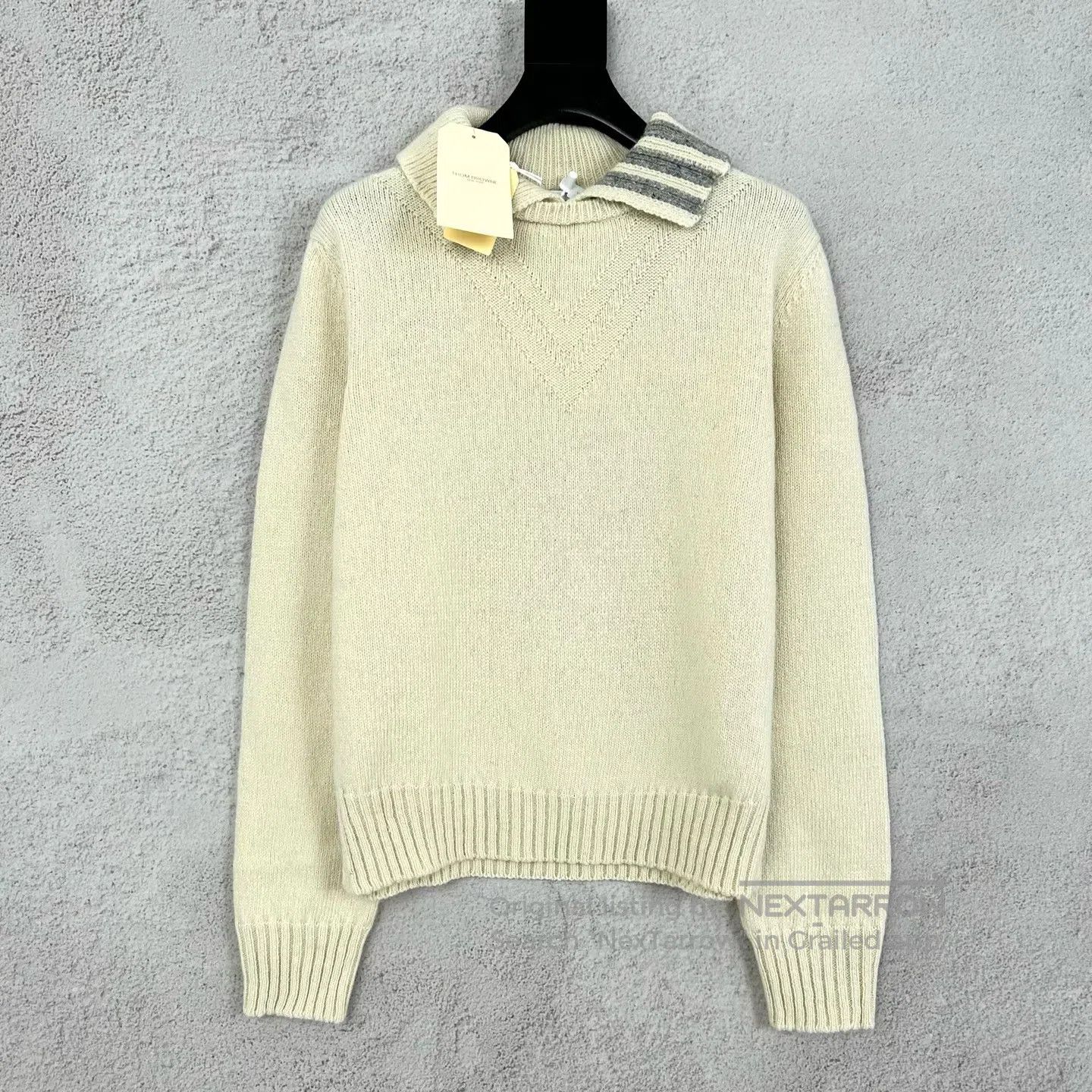 Thom Browne Thom Browne SIZE2 Headed POLO knit sweater Size M / US 6-8 / IT 42-44 - 1 Thumbnail