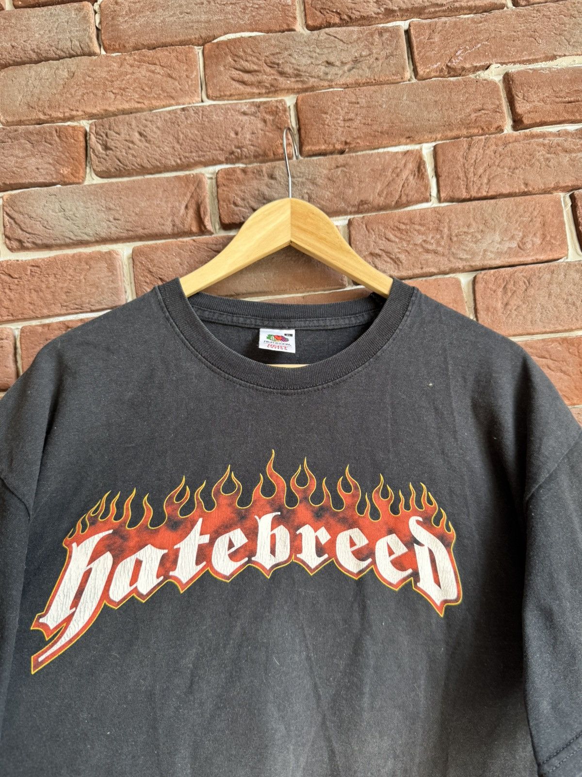Band Tees Rare Vintage 00s Hatebreed American Hardcore Band Tshirt Size US XL / EU 56 / 4 - 2 Thumbnail