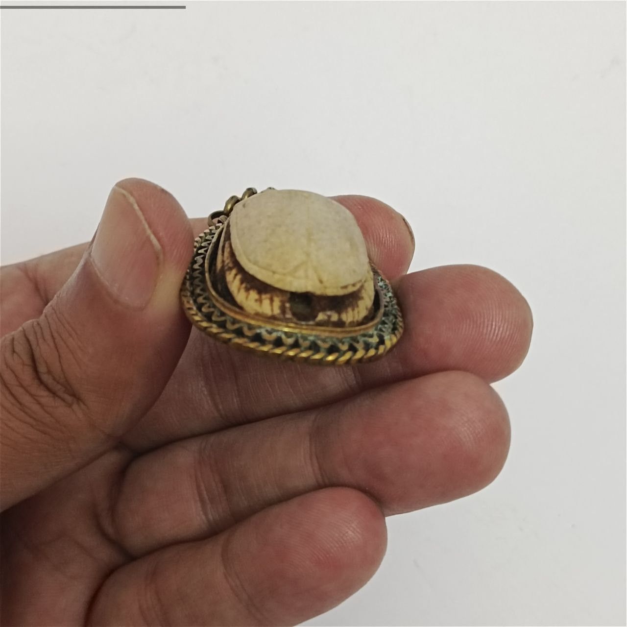 Handmade Ancient Egyptian Pharaonic Style Necklace Pharaonic Amulet Size ONE SIZE - 7 Thumbnail