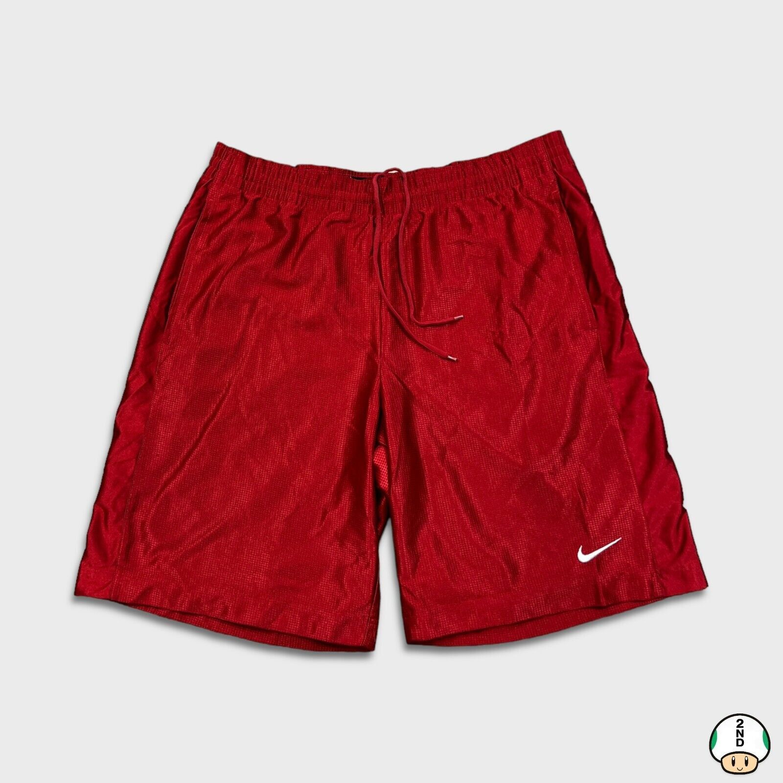 Nike × Vintage Nike Sportswear Shorts Medium Swoosh Pocketed Basketball Size US 38 / EU 54 - 1 Thumbnail
