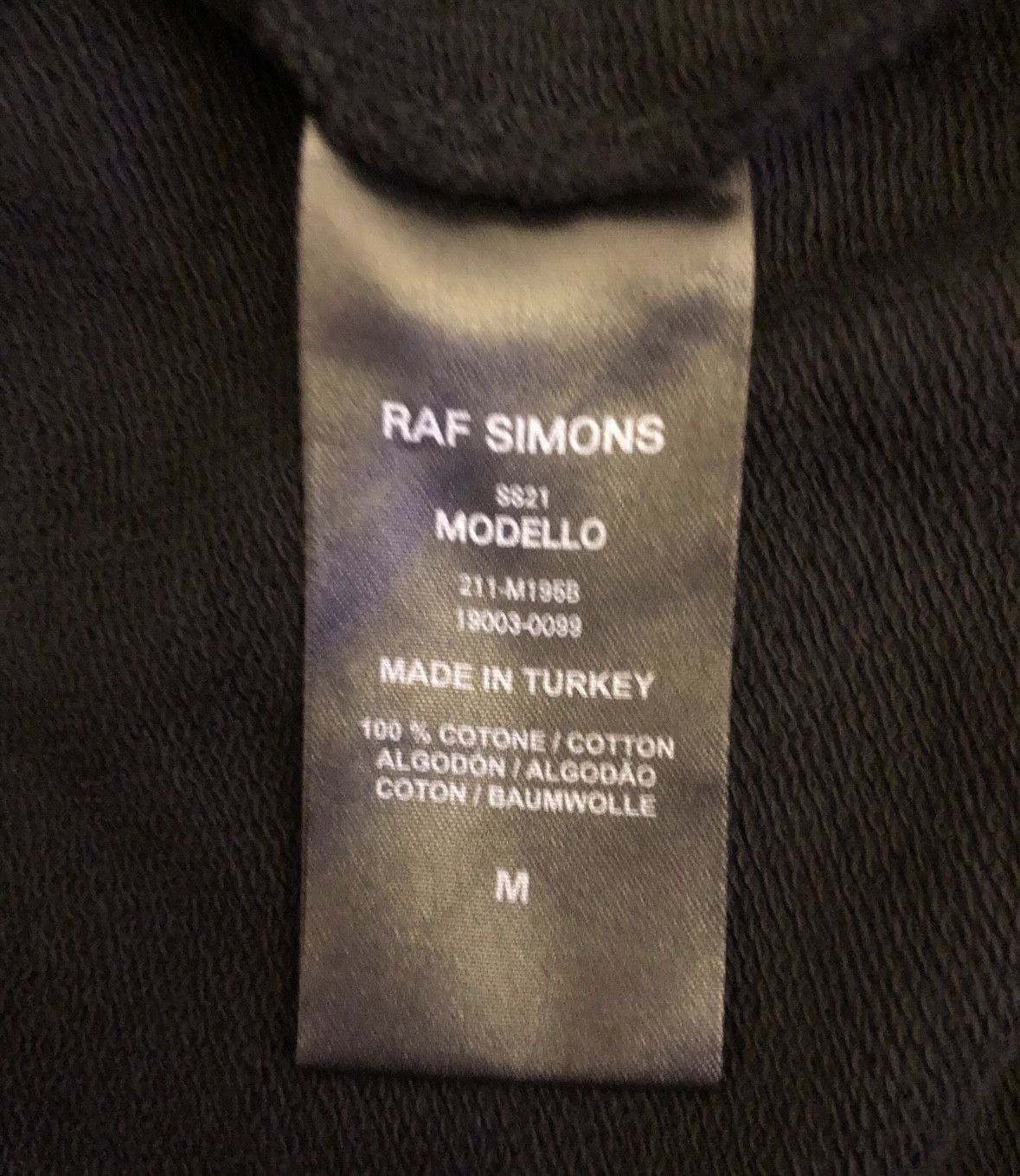 Raf Simons Raf Simons TV Slogan Sleeveless Hooded Sweatshirt Size US M / EU 48-50 / 2 - 4 Thumbnail