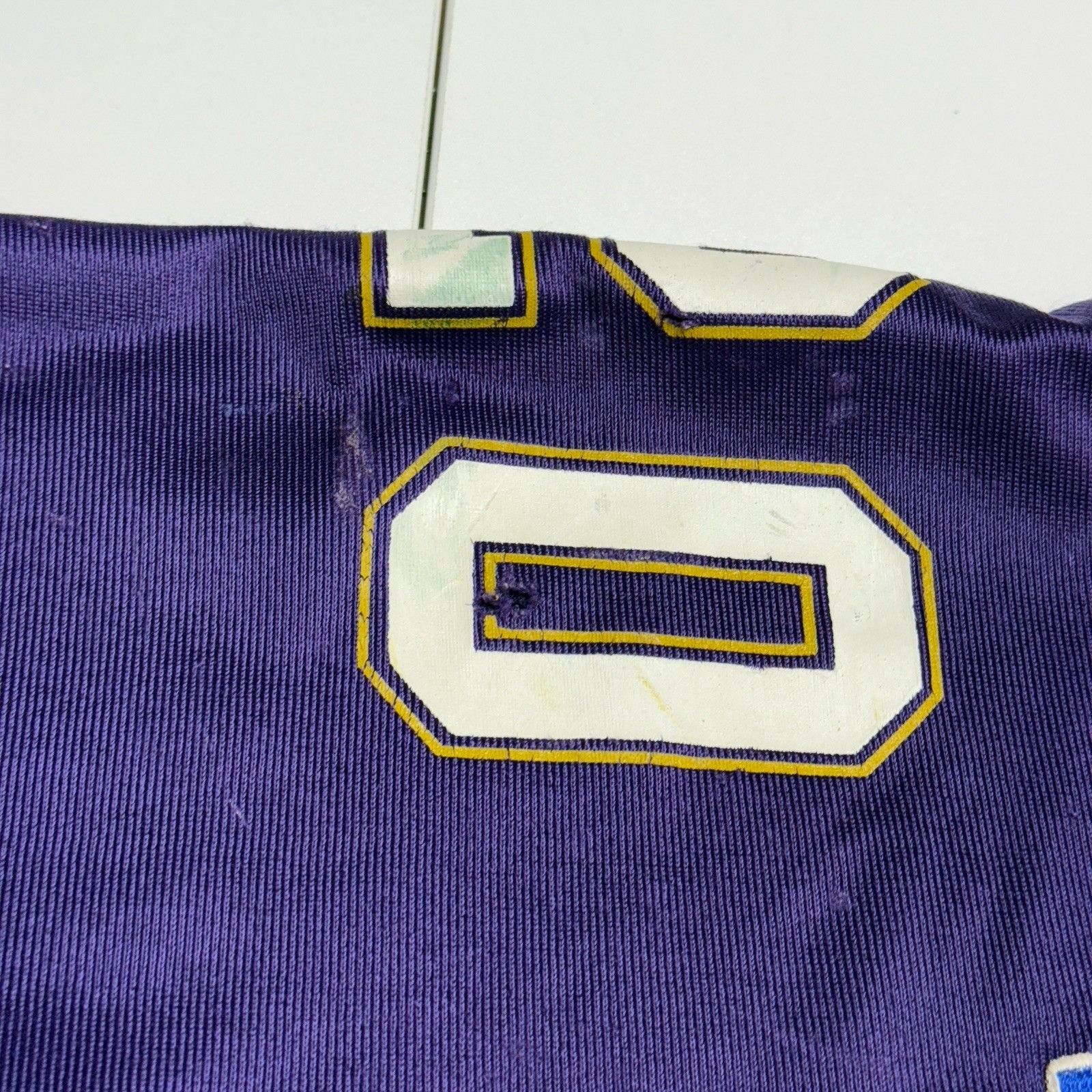 Russell Athletic Vintage Russell Athletic Football Jersey Mens XL Purple Wash Size US XL / EU 56 / 4 - 7 Thumbnail