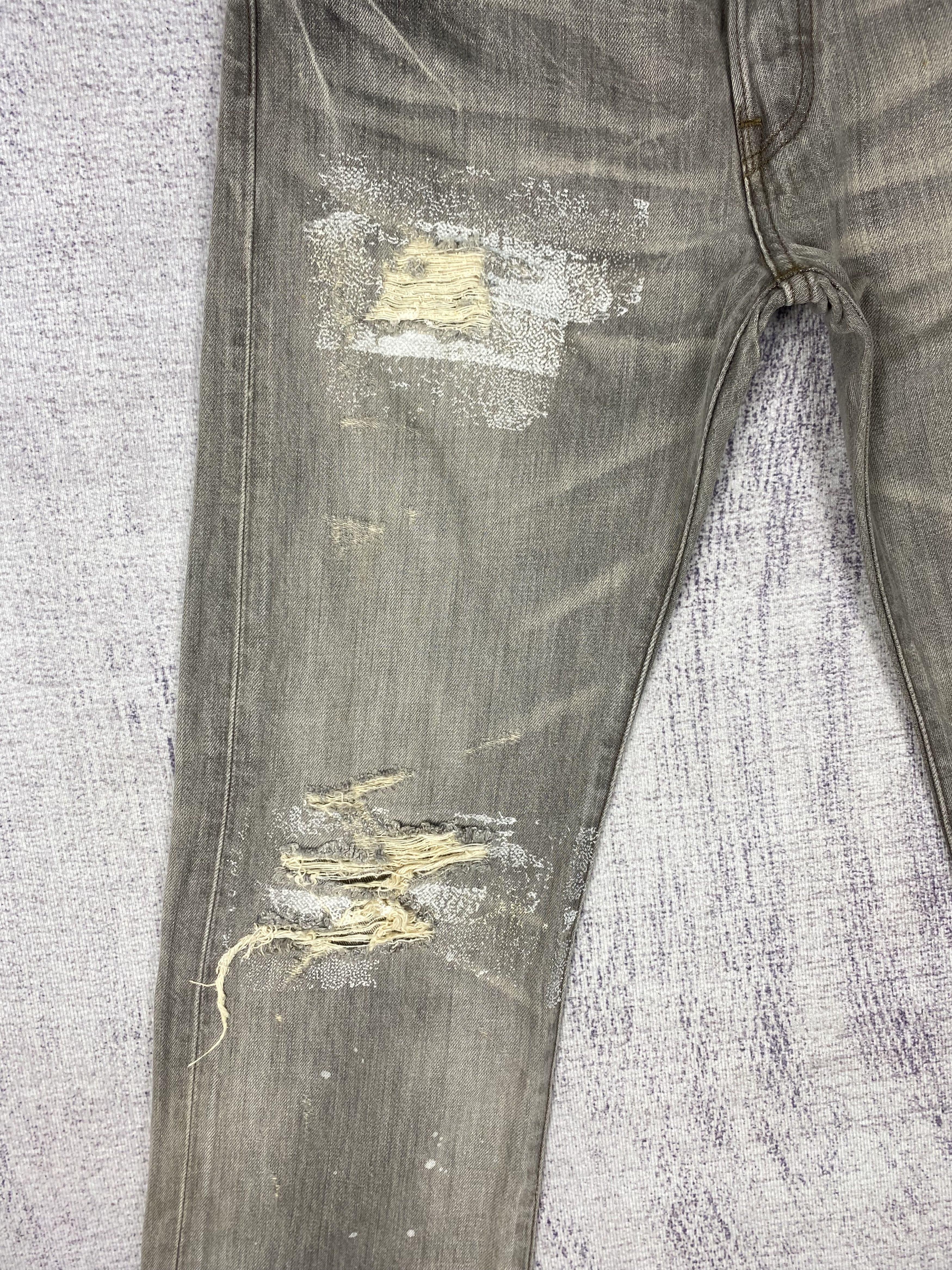 Levi's Vintage Levi's 501 Distressed Denim Jeans P0477 Size US 32 / EU 48 - 5 Thumbnail