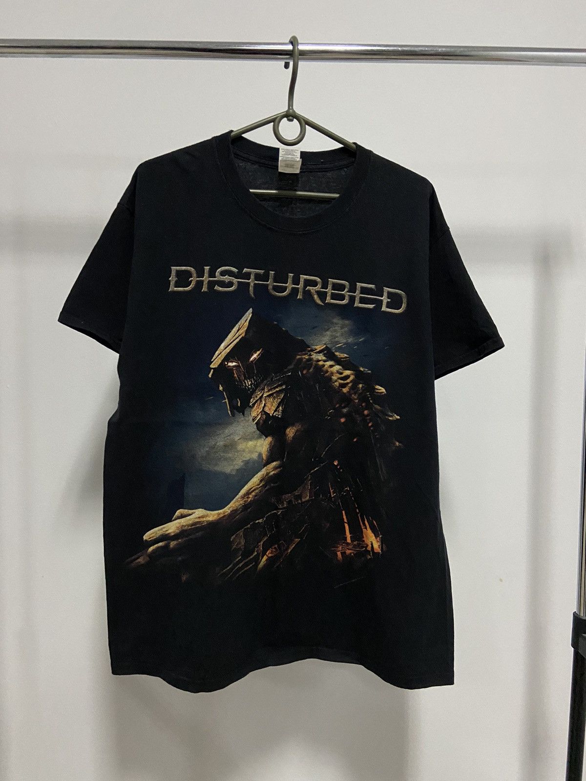 Band Tees × Vintage Disturbed big print logo rock band t shirt vintage 2000s Size US L / EU 52-54 / 3 - 1 Thumbnail