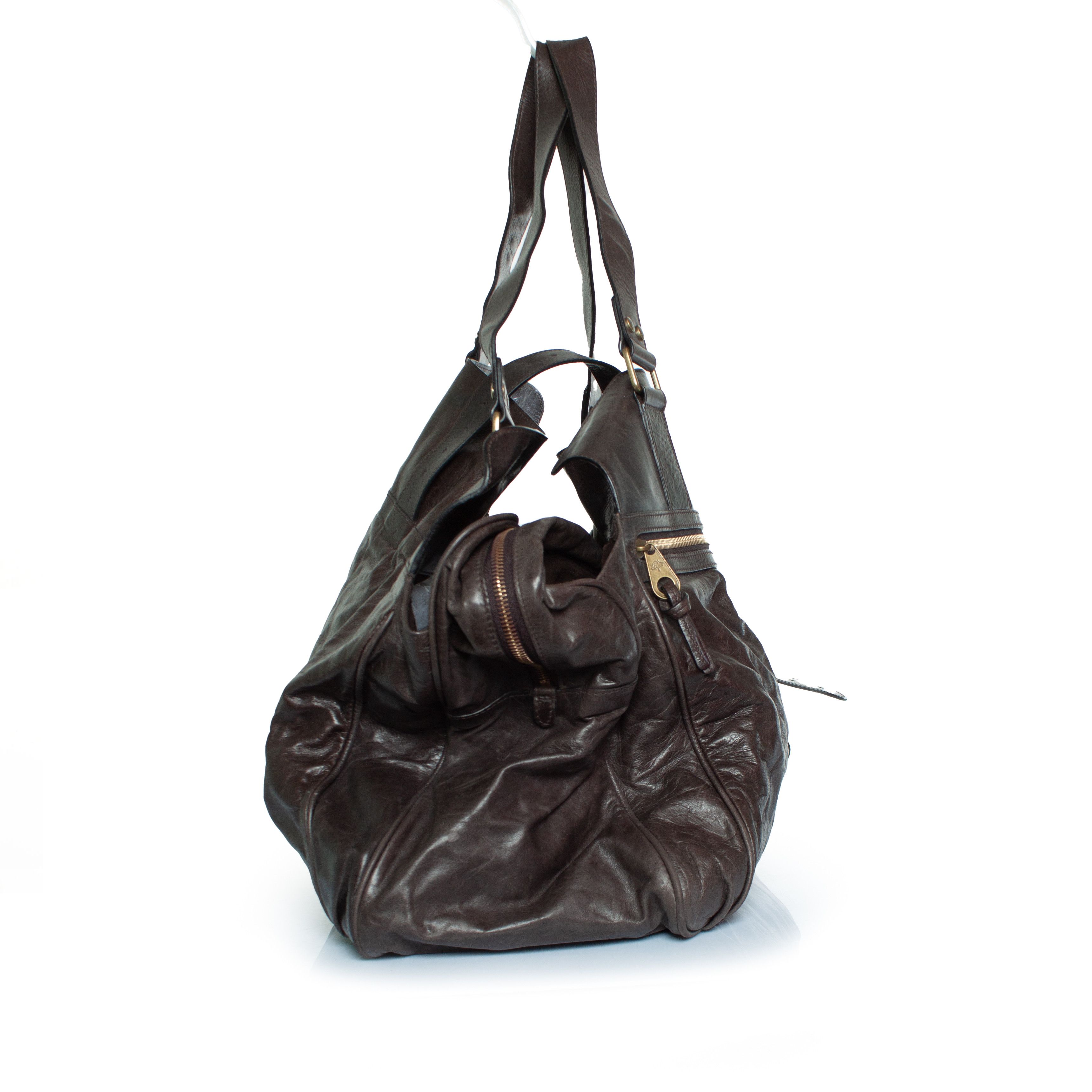 Mulberry Mulberry, Maxi Mabel reistas in bruin Size ONE SIZE - 2 Thumbnail