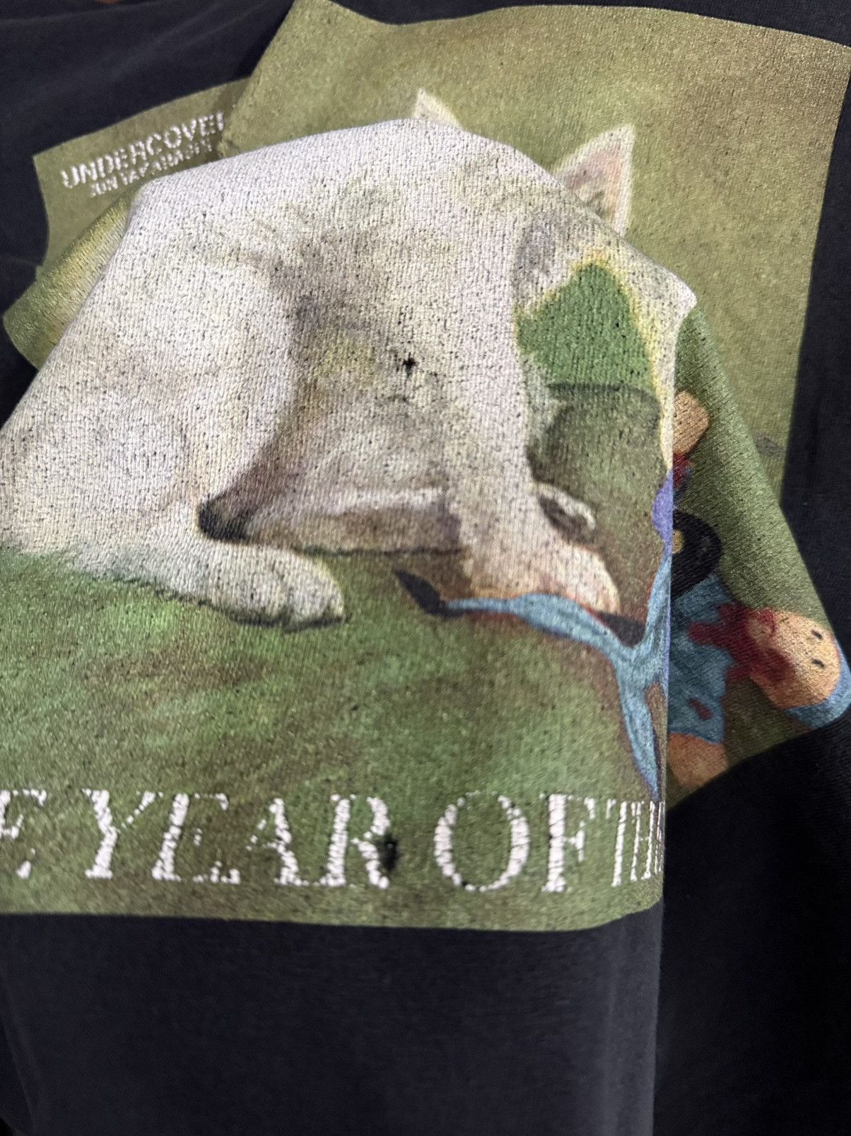 Jun Takahashi × Undercover Vintage Undercover Jun Takahashi The Years Of The Dog Faded Size US XL / EU 56 / 4 - 14 Thumbnail