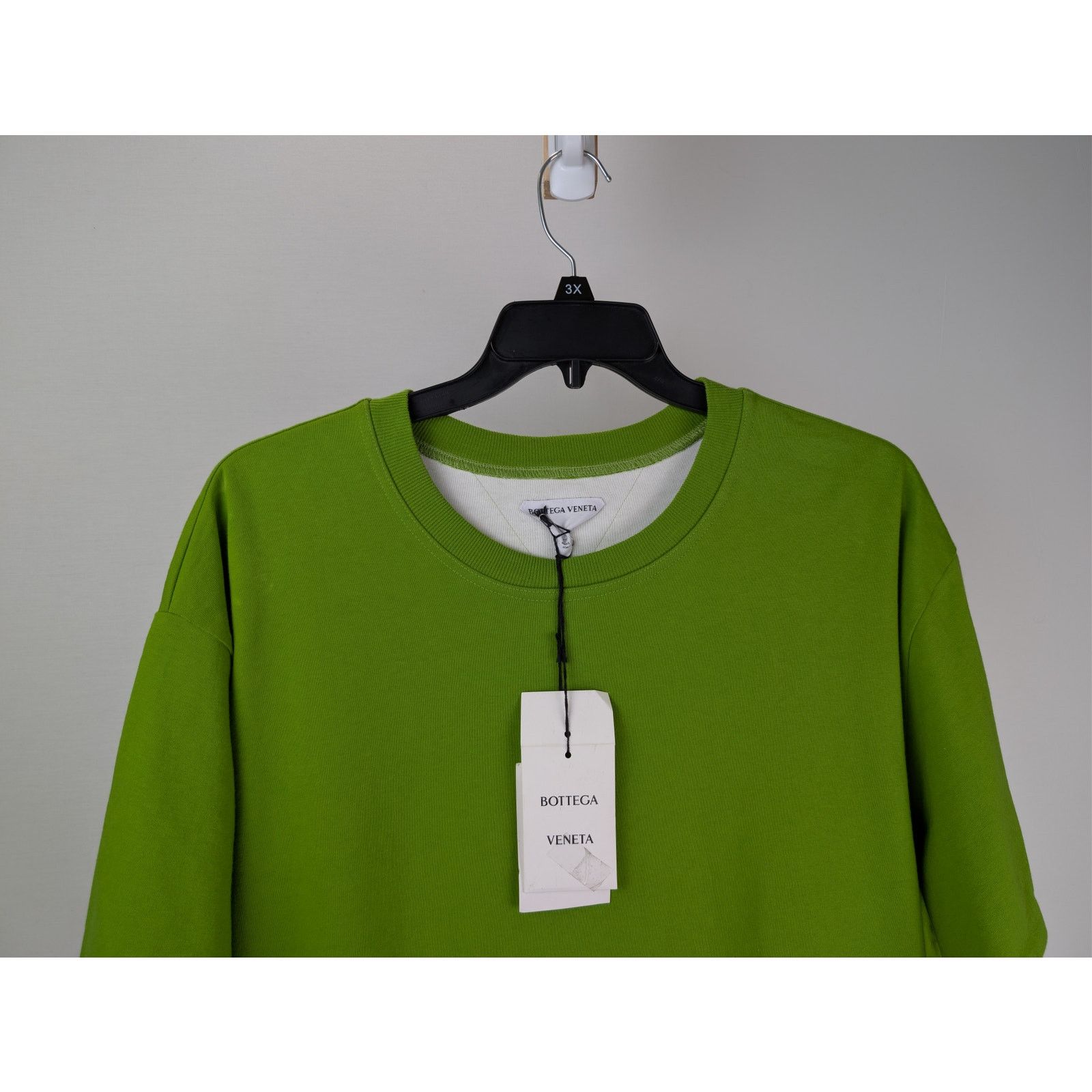Bottega Veneta o1rshd1 T-Shirt Double Layer Sunrise in Green Size US XXL / EU 58 / 5 - 3 Thumbnail