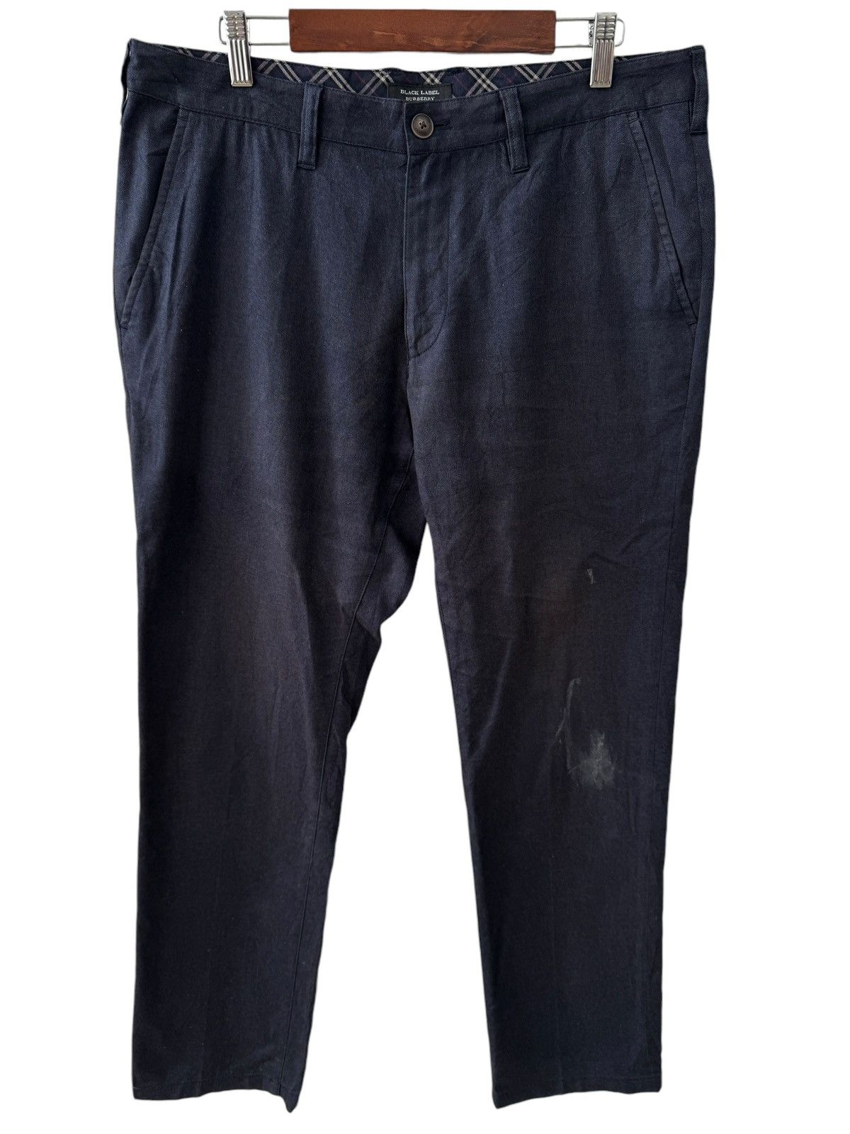 Burberry Vintage Burberrys Trousers Casual Pants 1990s Size US 35 - 2 Thumbnail
