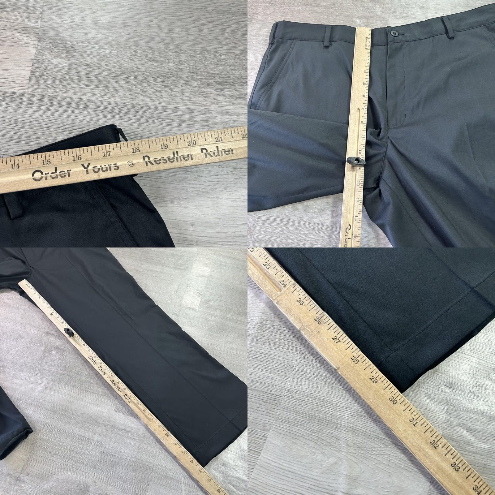 Nike Nike Dri-FIT Golf Khakis Pants Mens 34x30 Black Stretch Twill Pockets Lightweight Quick Dry Casual Activewear Size US 34 / EU 50 - 8 Thumbnail