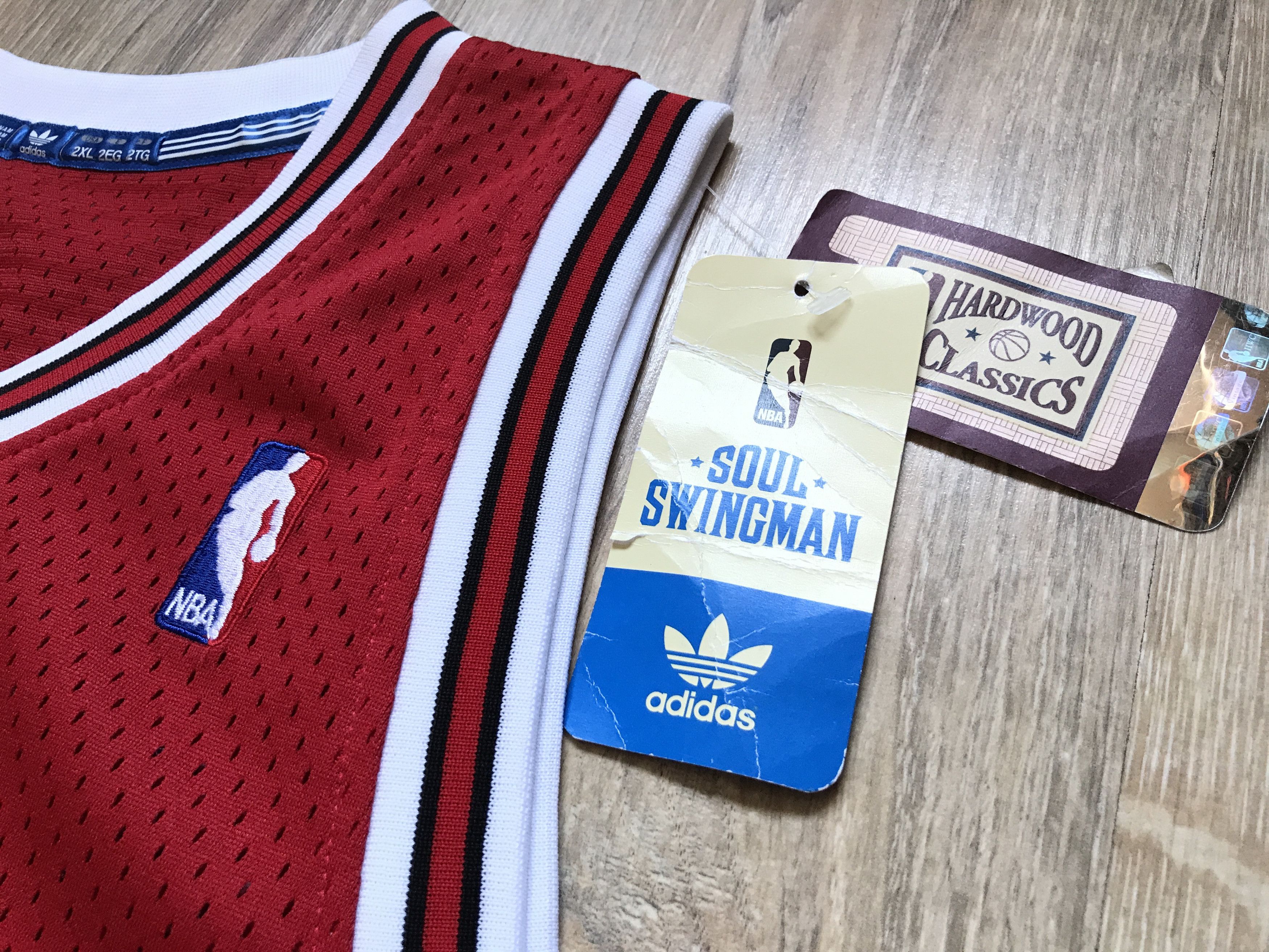 NBA × Vintage Chicago Bulls NBA Dennis Rodman #91 New Vintage Jersey Size US XXL / EU 58 / 5 - 9 Thumbnail