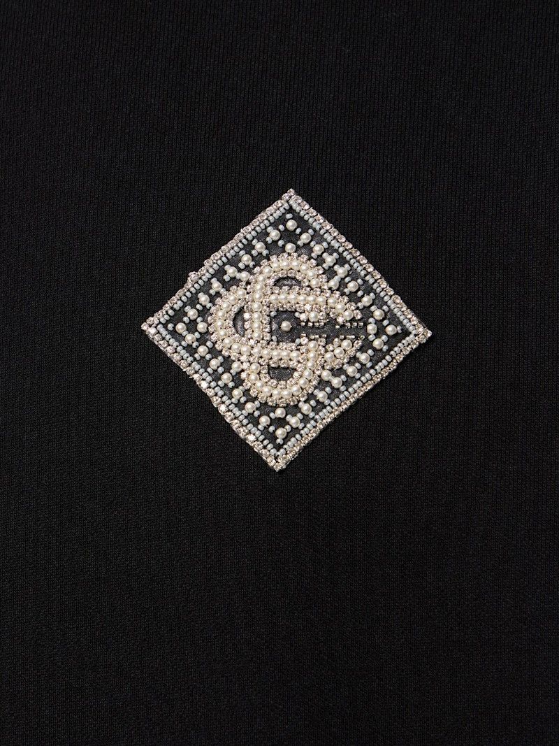 Casablanca Casablanca Pearl Diamond CC Patch Sweatshirt Size US M / EU 48-50 / 2 - 2 Thumbnail