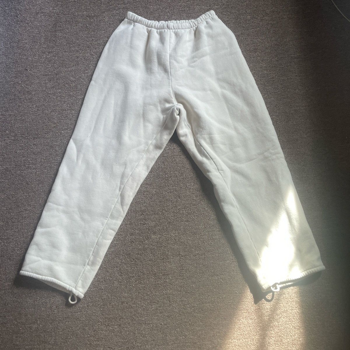Yeezy Season LAA Yeezy Sample White Straight Leg Heavyweight 