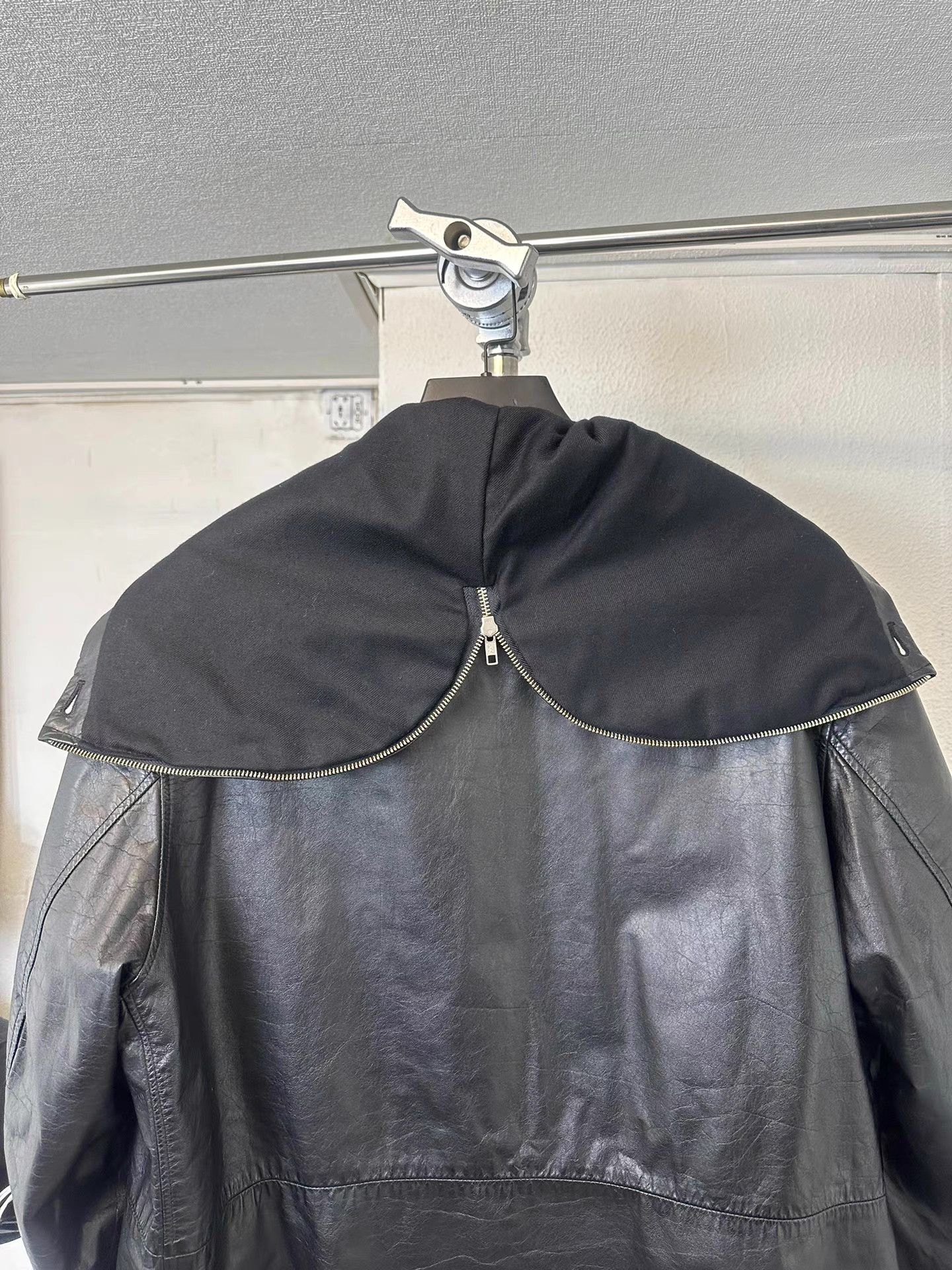 Yohji Yamamoto yohji yamamoto y's for men Leather Parka Coat K20 Size US M / EU 48-50 / 2 - 3 Thumbnail