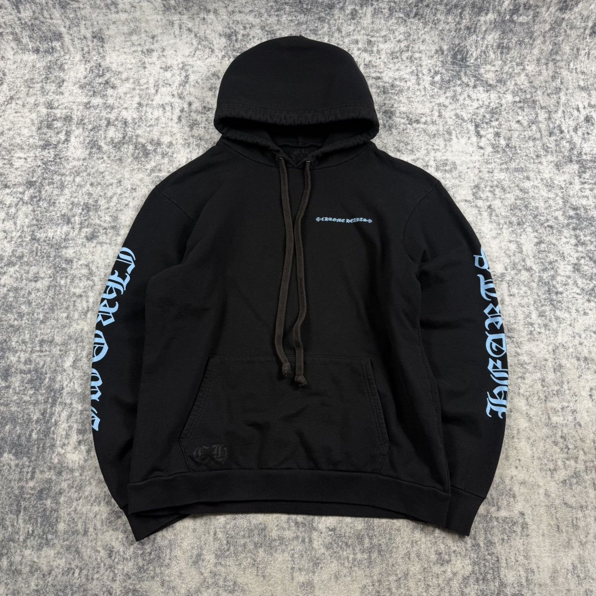 Chrome Hearts Chrome Hearts Blue Dagger Hoodie Miami Art Basel 