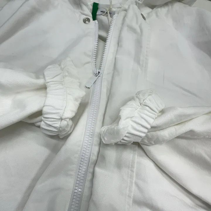 Thom Browne Thom Browne White Striped Hooded Jacket for Men -2507 Size US M / EU 48-50 / 2 - 5 Thumbnail