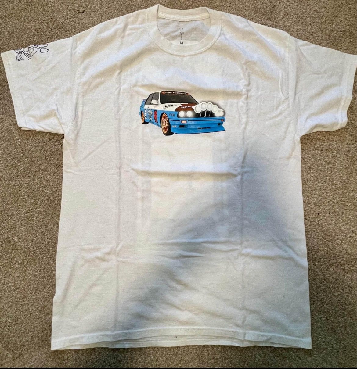 Travis Scott Travis Scott Jackboys race tee Size US M / EU 48-50 / 2 - 1 Thumbnail