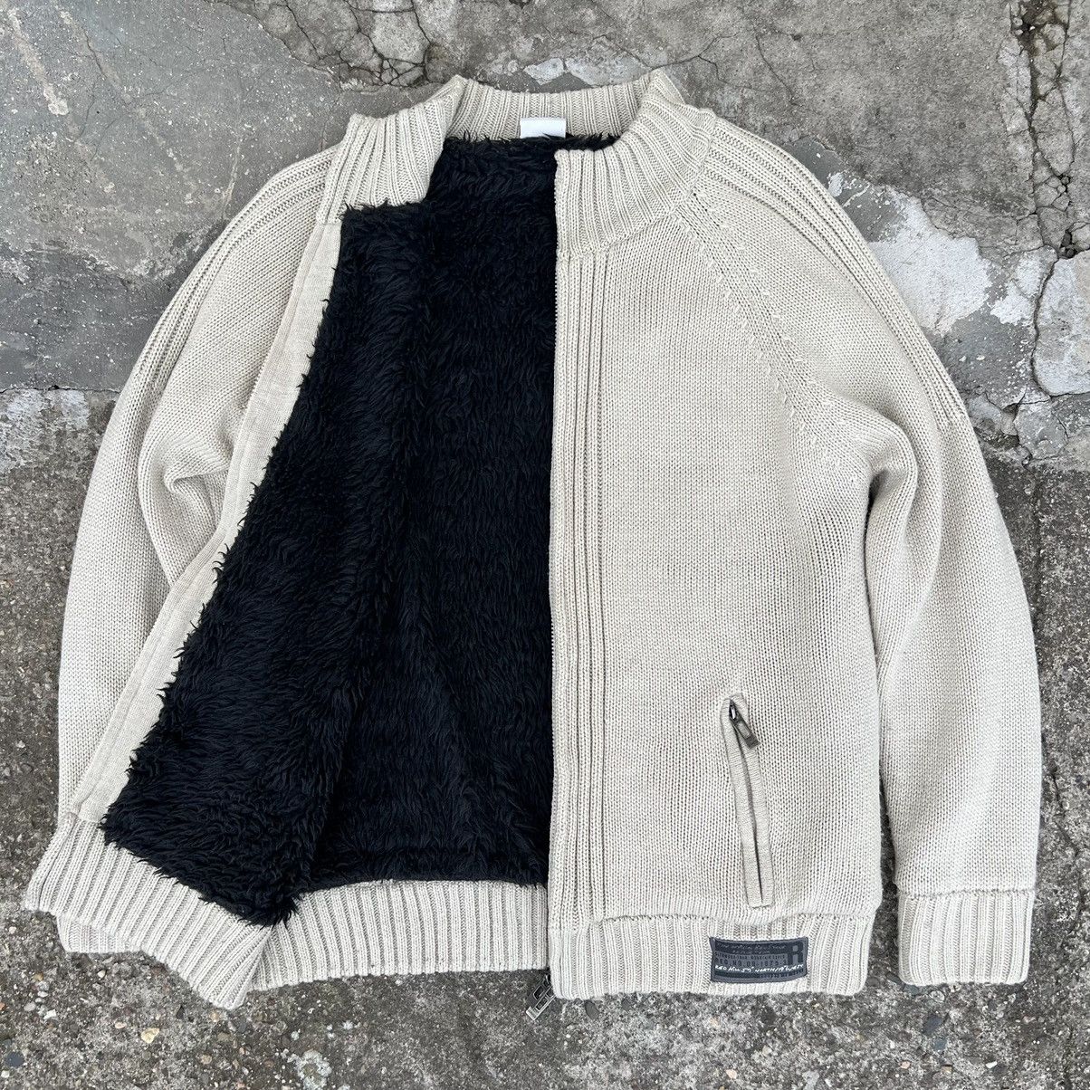 Japanese Brand × Vintage Vintage if six was nine fur Zip Knit Sweater Y2K M Size US XL / EU 56 / 4 - 3 Thumbnail