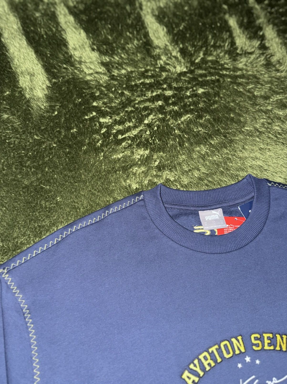 Ferrari × Puma [XL] PUMA x F1 Ayrton Senna collab Relaxed Fit Sweatshirt Size US XL / EU 56 / 4 - 3 Thumbnail