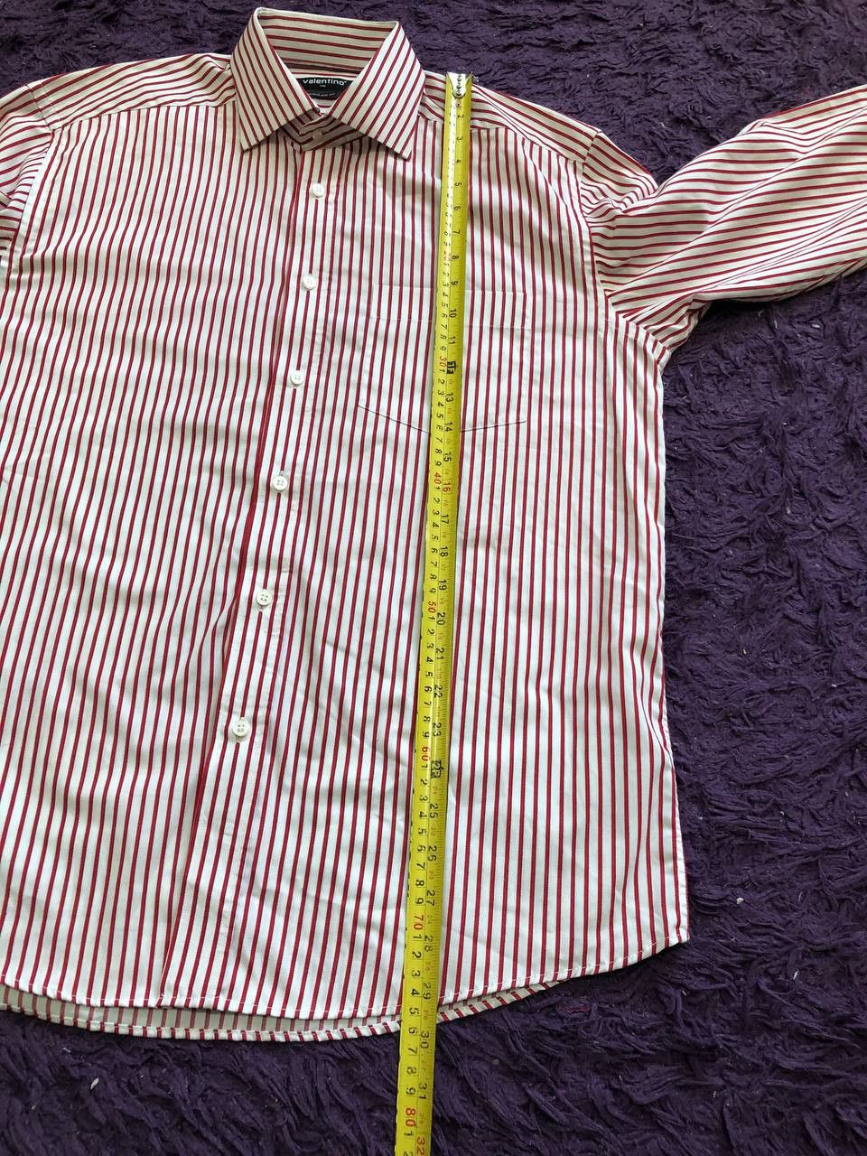 Valentino Valentino Shirt Button-up Long Sleeve Logo Formal Size US XL / EU 56 / 4 - 9 Thumbnail