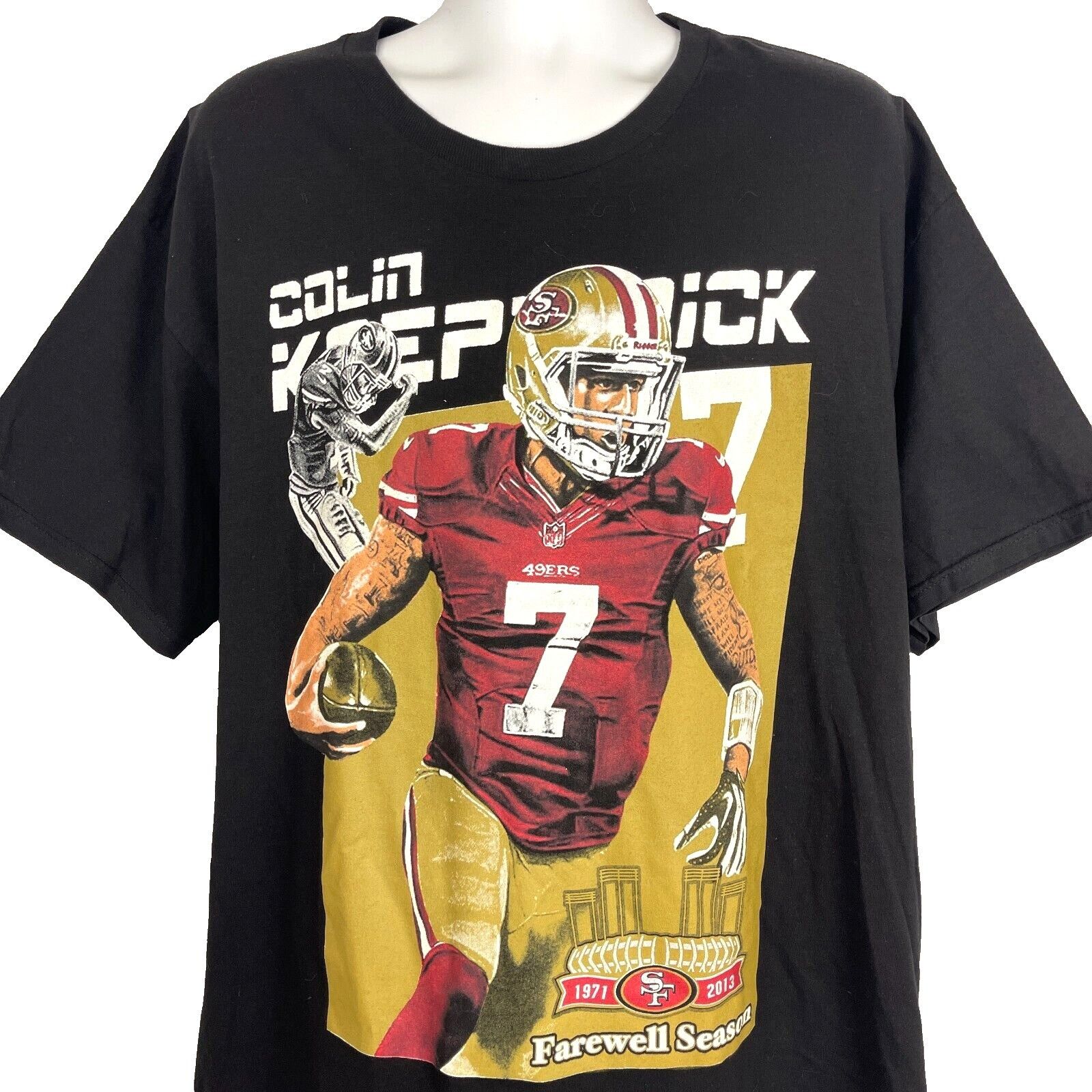 Other SF 49ers Colin Kaepernick Candlestick Park Farewell Season 2 Size US XL / EU 56 / 4 - 1 Thumbnail