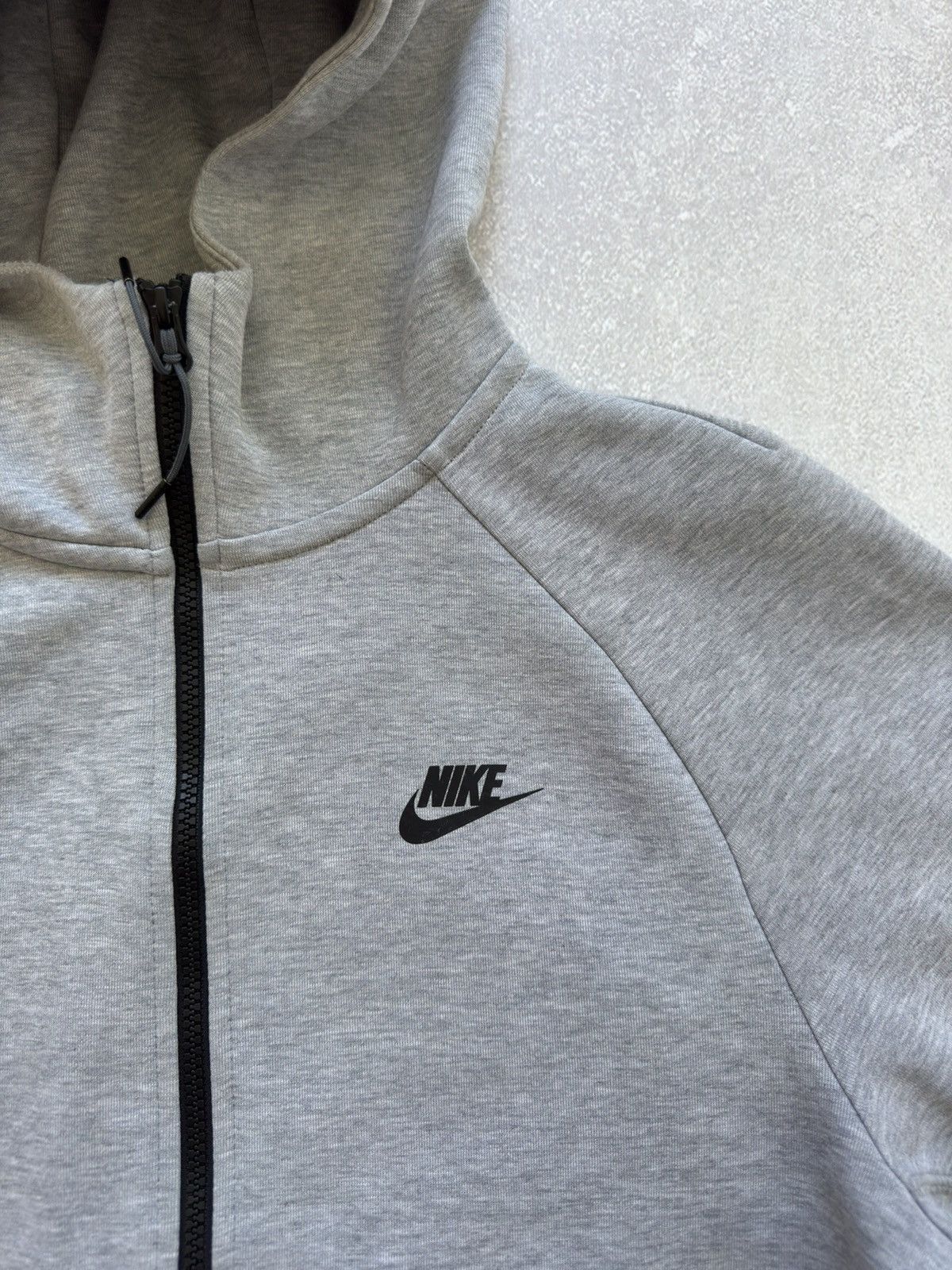 Nike Nike Tech Fleece 2019 Full Zip Gray Hoodie Drill Logo Size US M / EU 48-50 / 2 - 5 Thumbnail