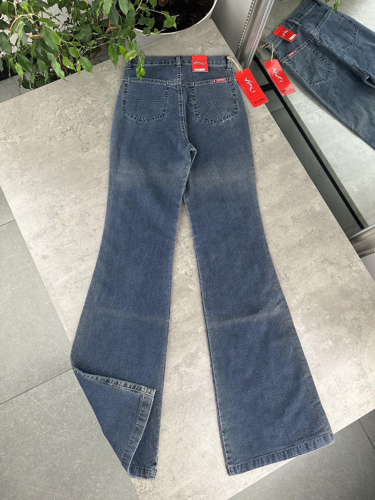 Japanese Brand Vintage Flared Jeans Size 26" / US 2 / IT 38 - 9 Thumbnail