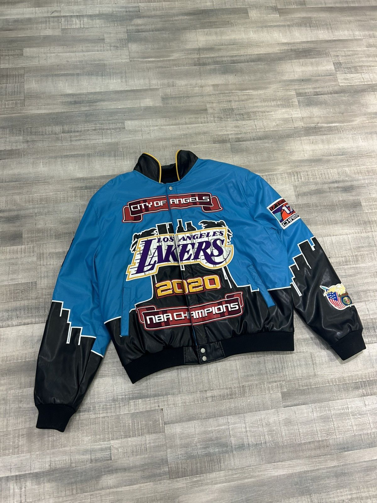 Jeff Hamilton Jeff Hamilton Lakers 2020 Championship Jacket Size US XL / EU 56 / 4 - 1 Thumbnail