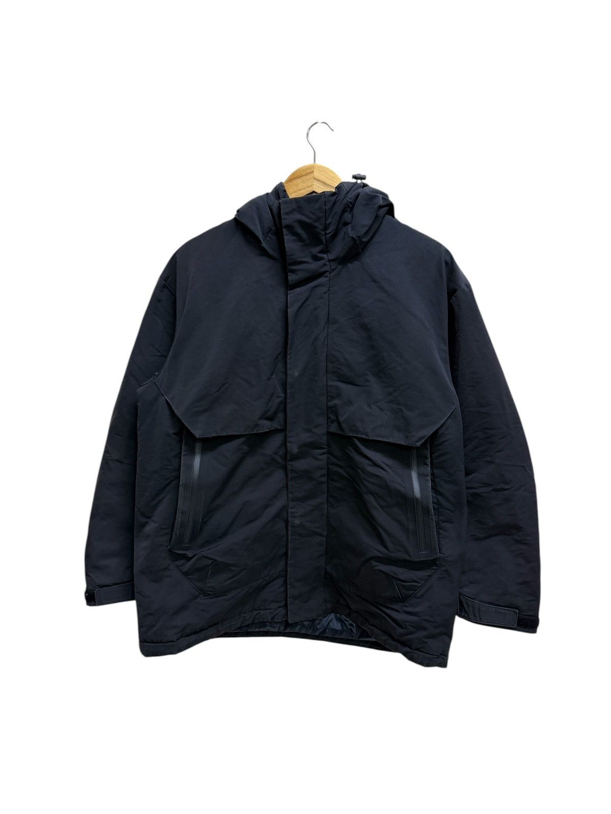 Jil Sander × Uniqlo Jil Sandel X Uniqlo Puffer Down Jacket Hoodie Size US L / EU 52-54 / 3 - 1 Thumbnail