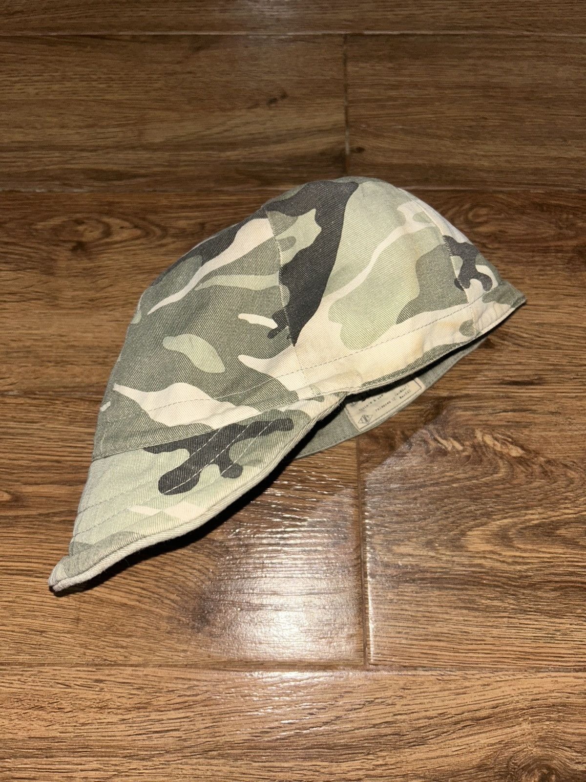 Japanese Brand Farmer’s Market Camo Reversible Mechanic Hats Size ONE SIZE - 6 Thumbnail